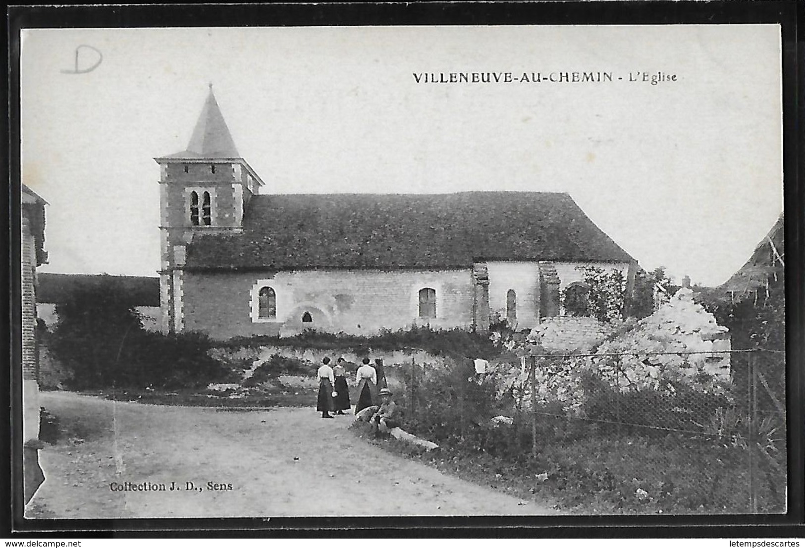 CPA 10 - Villeneuve-au-Chemin, L'Eglise - Autres & Non Classés