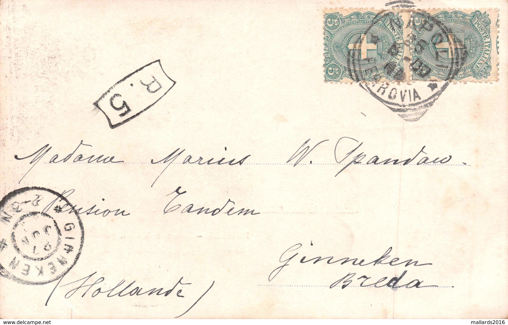 ESPOSIZIONE D'IGIENE NAPOLI 1900 - POSTED JUNE 1900 ~ A 120 YEAR OLD POSTCARD #21421 - Napoli