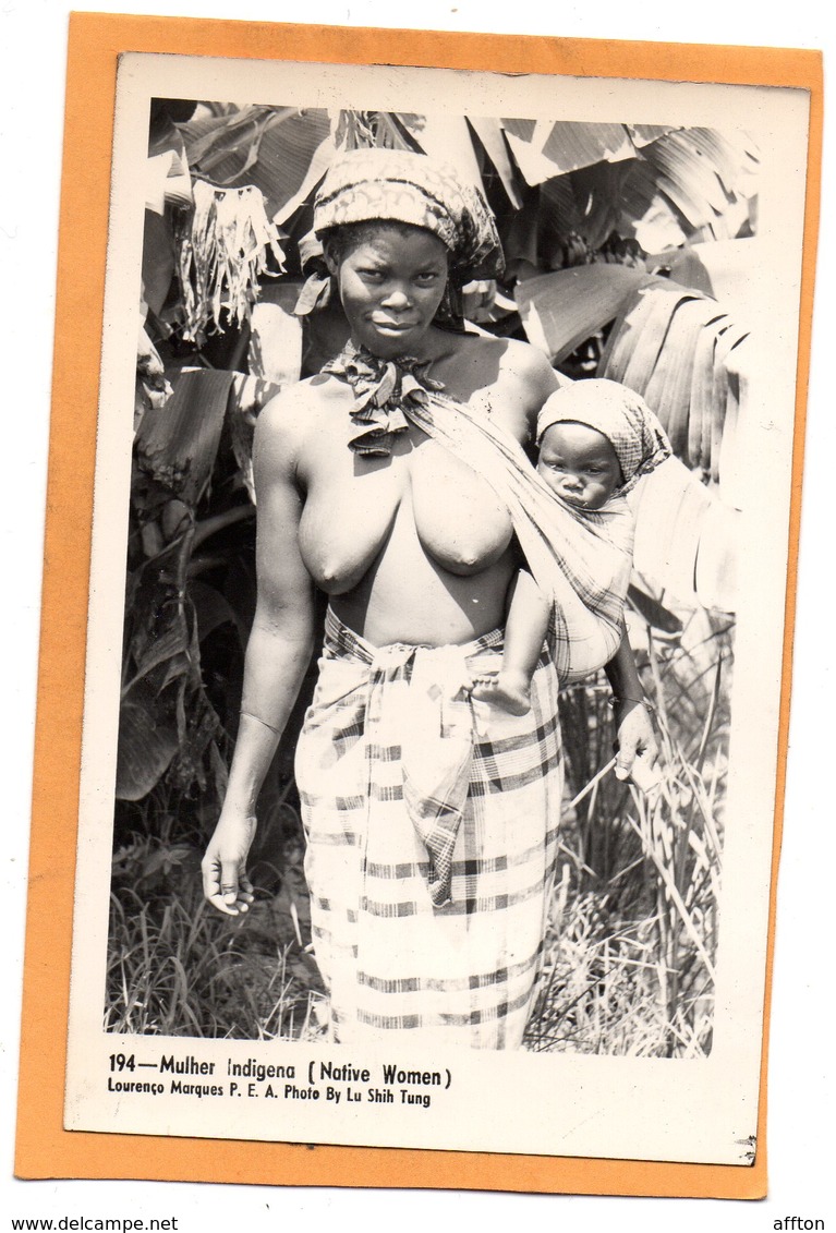 Maputo Lourenco Marques Mozambique Old Postcard - Mozambico