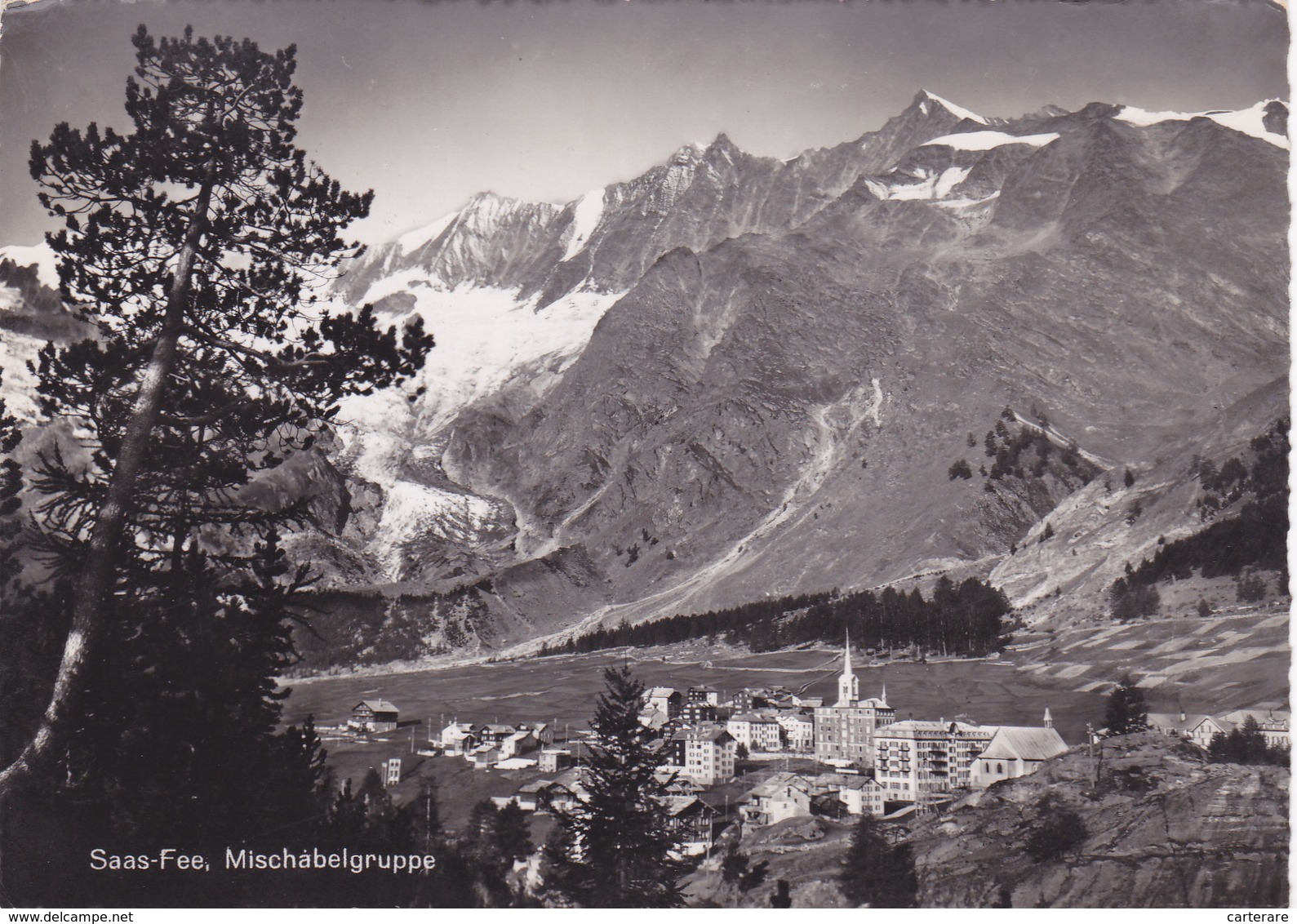 SUISSE,SCHWEIZ,SVIZZERA,SWITZERLAND,HELVETIA,SWISS ,VALAIS,SAAS FEE,CARTE PHOTO - Saas-Fee