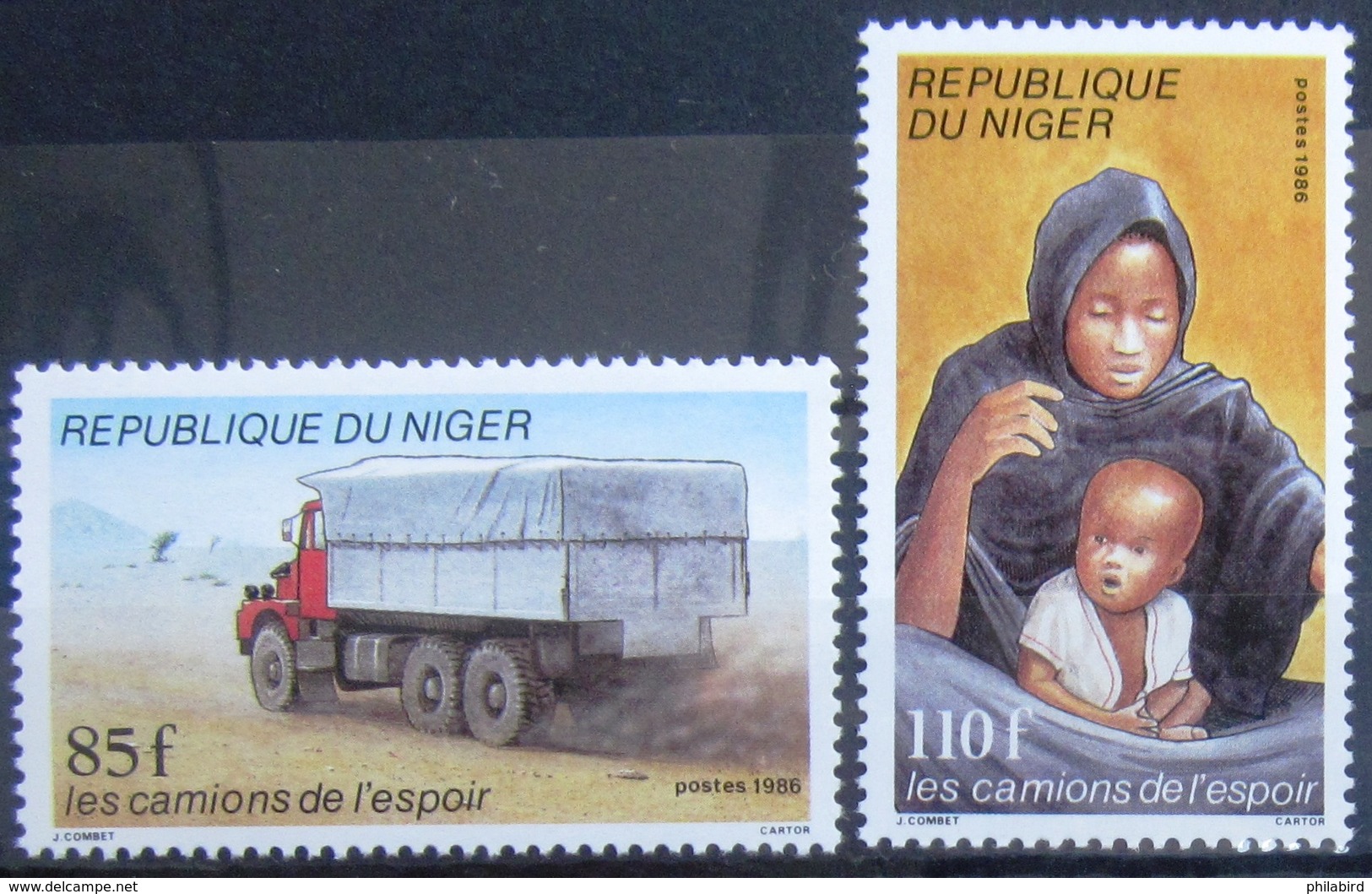 NIGER                       N° 714/715                        NEUF** - Niger (1960-...)