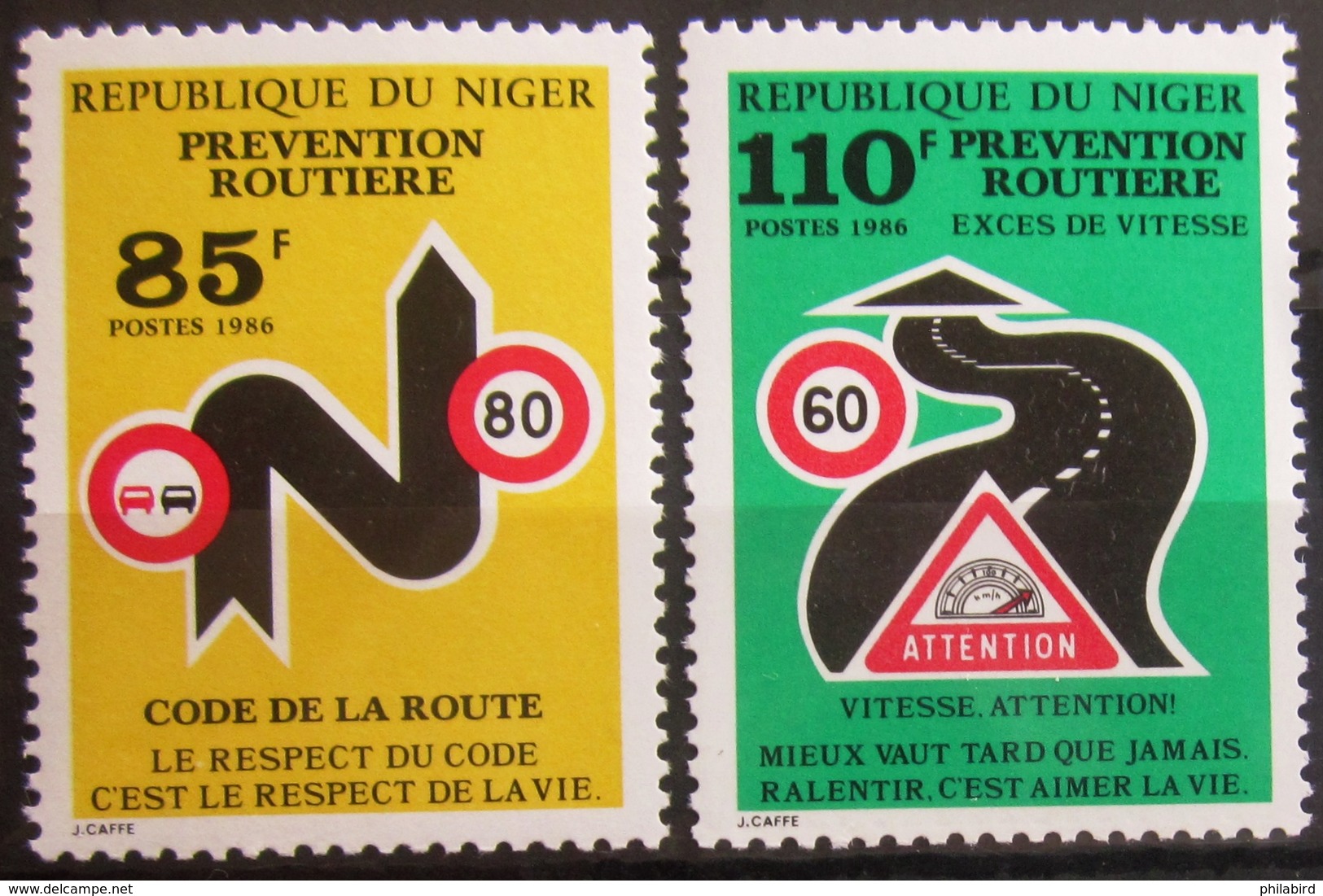 NIGER                       N° 708/709                        NEUF** - Niger (1960-...)