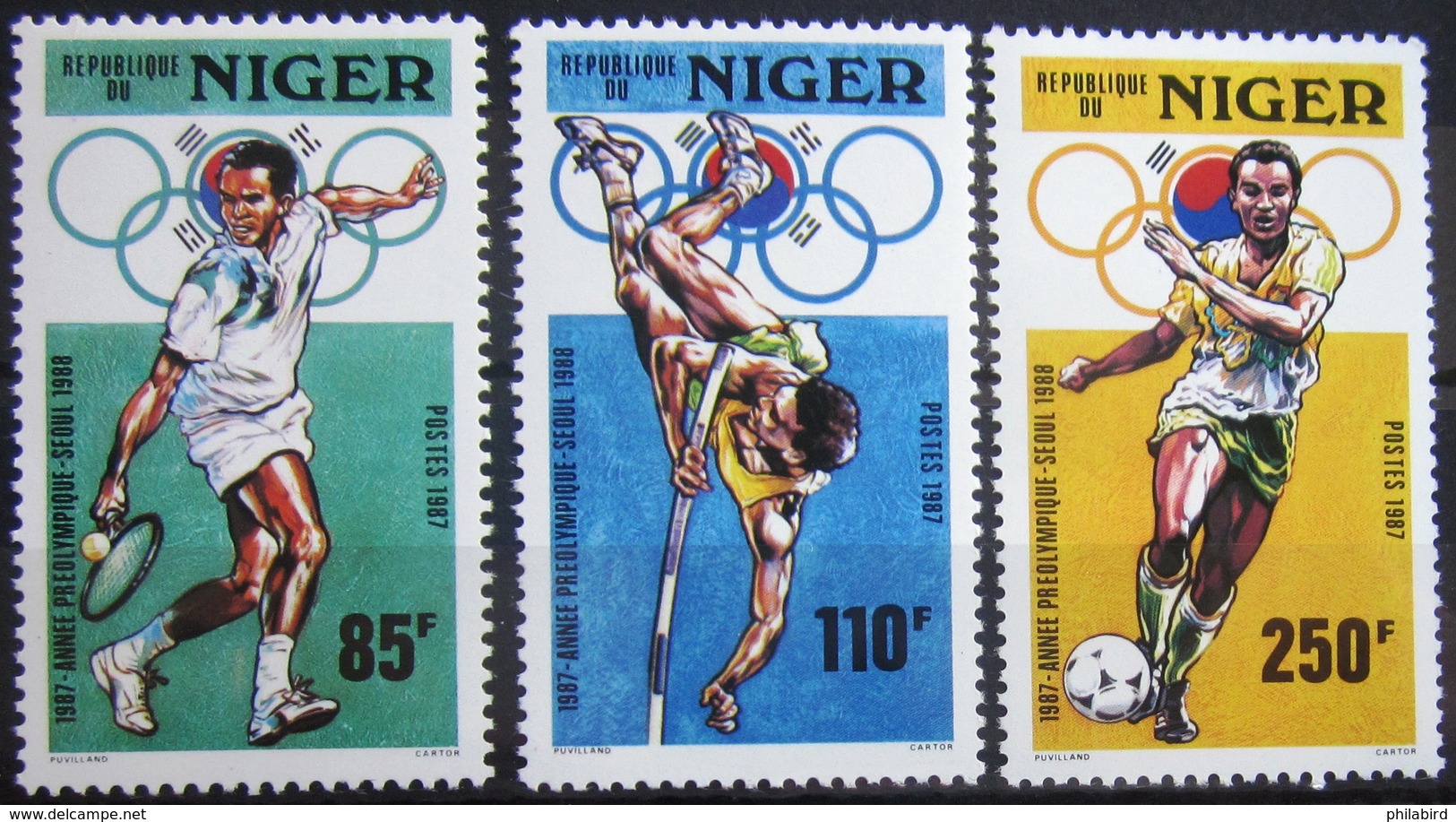 NIGER                       N° 732/734                        NEUF** - Niger (1960-...)