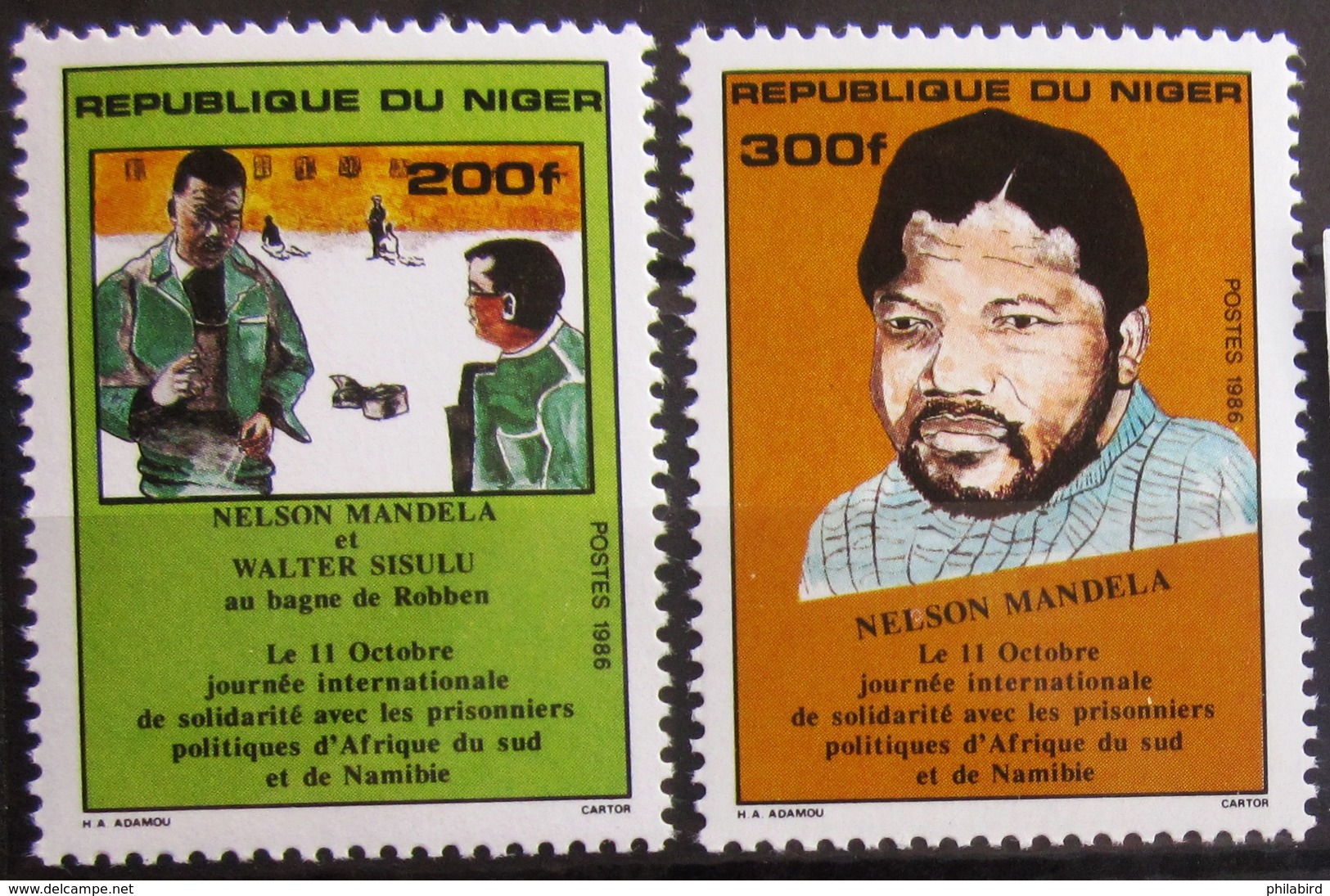 NIGER                       N° 716/717                        NEUF** - Niger (1960-...)