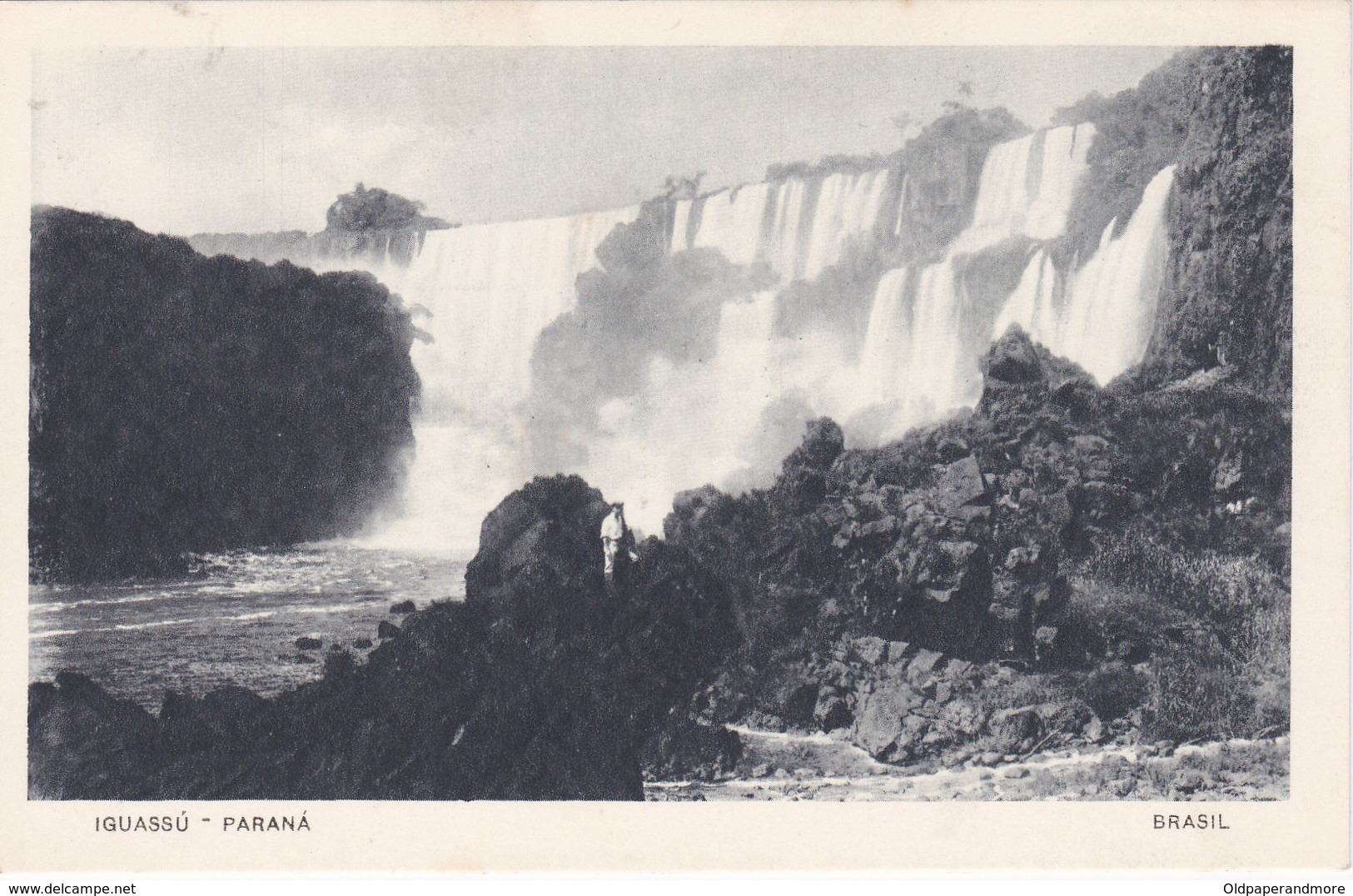 POSTCARD  BRASIL BRAZIL - IGUASSÚ  - PARANÁ - Curitiba