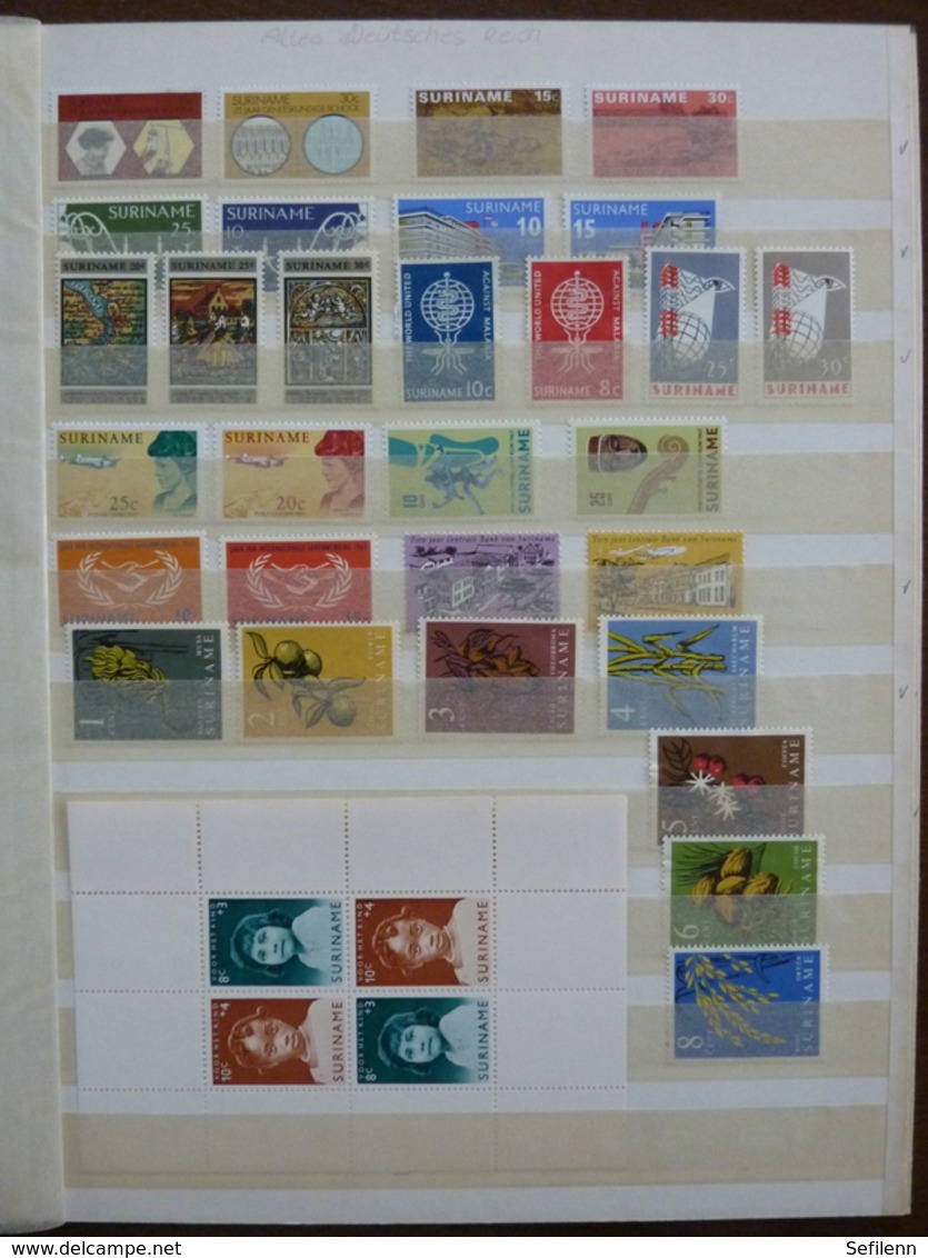 Luxemburg/Germany(2004-2014)/Belgium/Suriname/Netherlands Antilles in 6 stockbooks (Bastin7332)