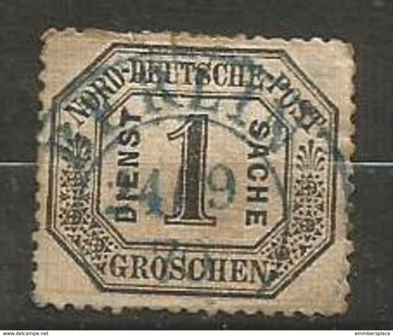 North Germany - 1870 Official 1gr Used - Other & Unclassified