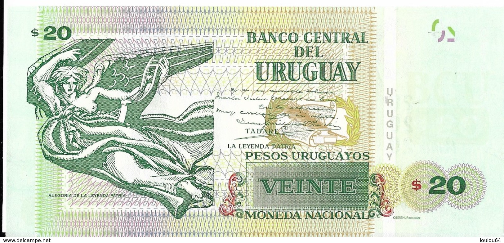 Uruguay - 20 Pesos 2015 - Série G- N° 03731817 - Neuf, Non Circulé - - Uruguay