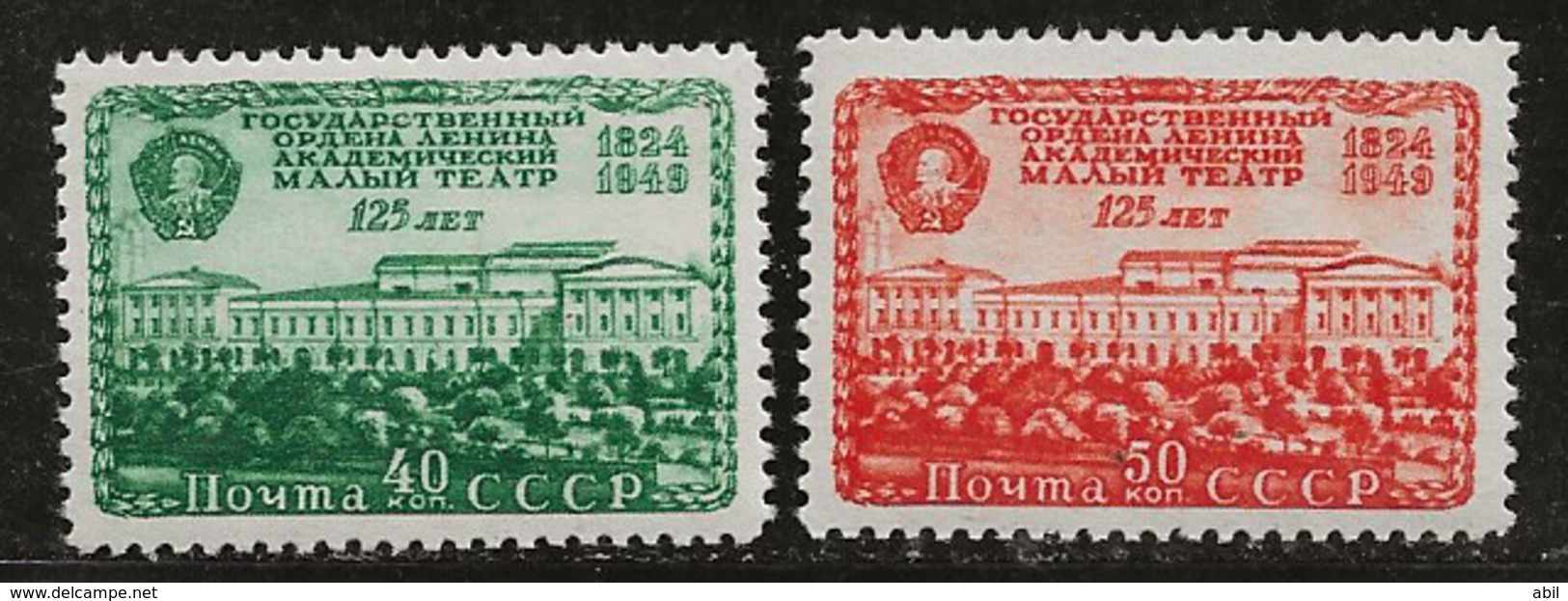 Russie 1949 N° Y&T :  1389 Et 1390 ** - Unused Stamps