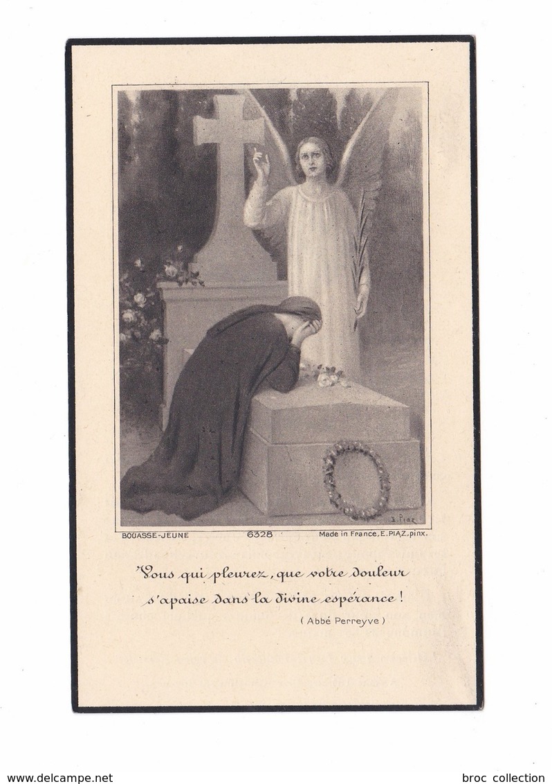 Saint-Etienne Ou Environs, Mémento De Benoît Poy, 9/12/1939, 54 Ans, Souvenir Mortuaire à Localiser, Décès, Deuil - Images Religieuses