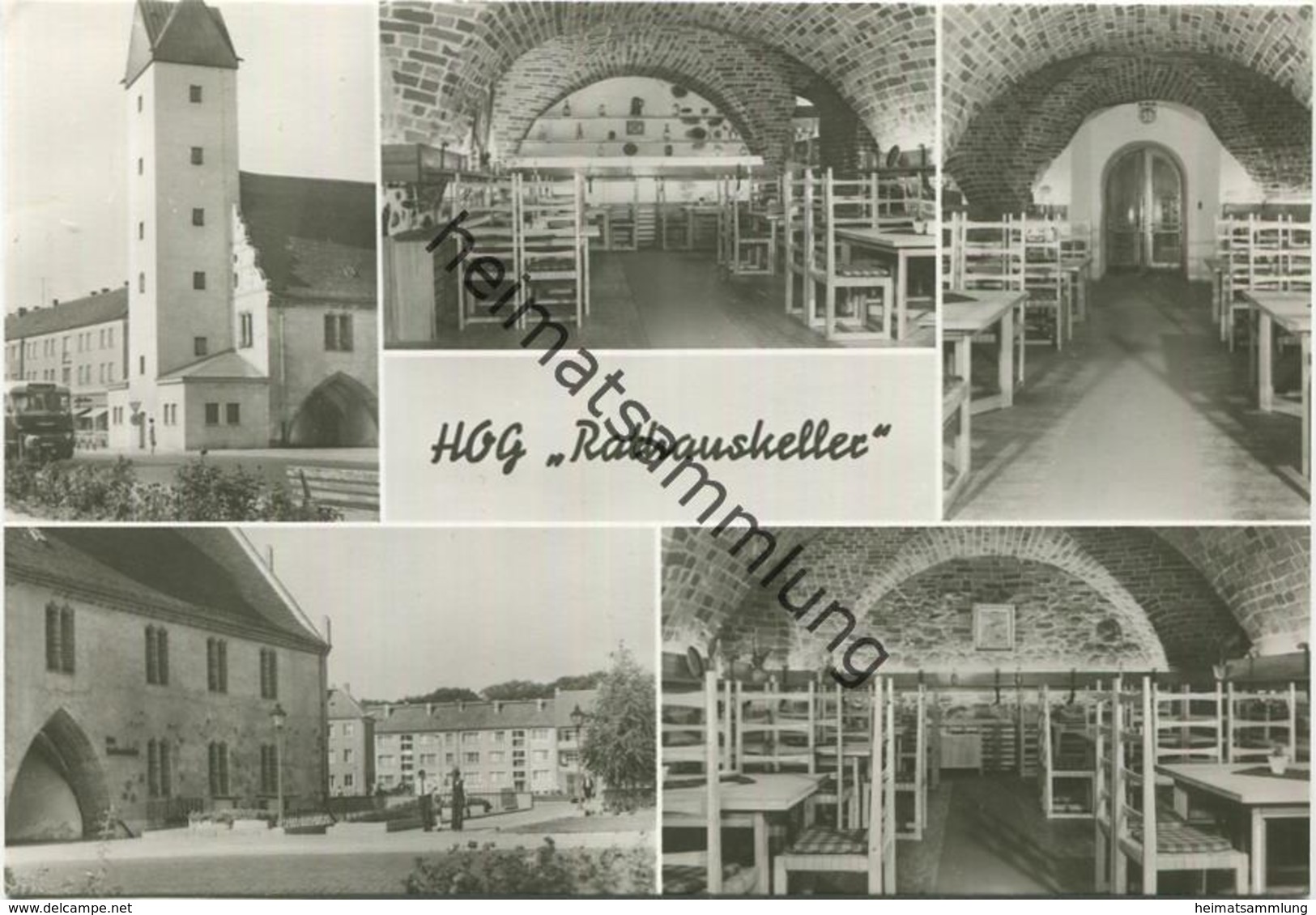 Fürstenwalde HOG Ratskeller - Foto-AK Grossformat - Verlag Bild Und Heimat Reichenbach - Fuerstenwalde