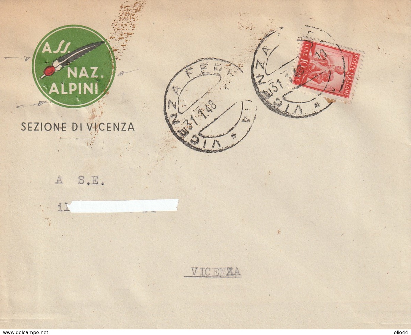 Veneto - Vicenza - A.N.A. Sezione Di Vicenza - - Vicenza