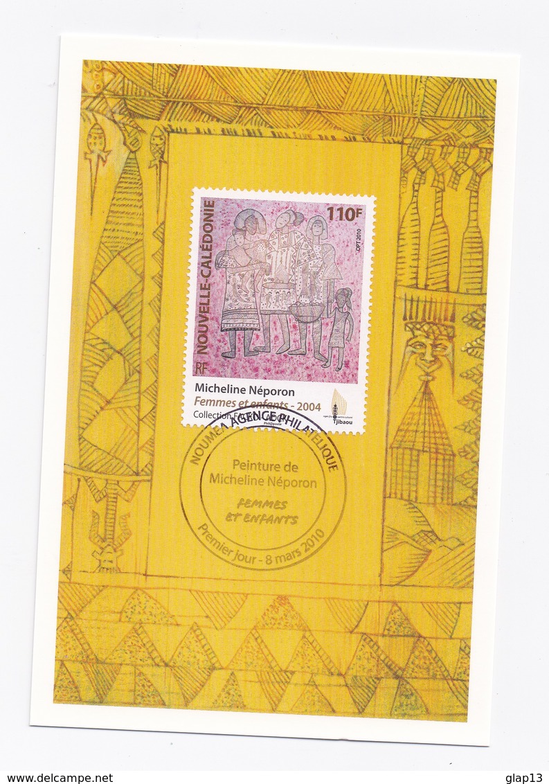 CM DE NOUVELLE-CALEDONIE DE 2010 - ART ET CULTURE - Maximum Cards