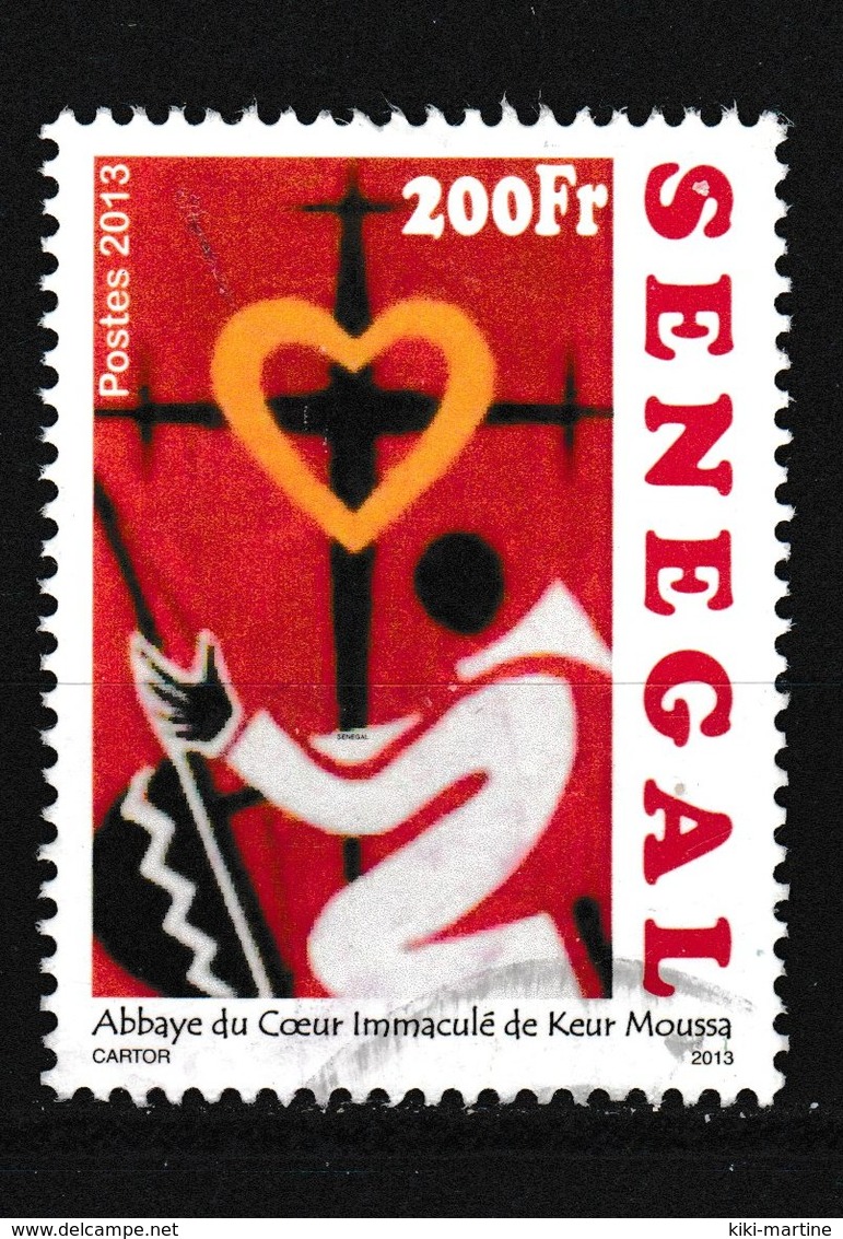 Timbre Du SENEGAL Oblitéré N° Y. & T. Inconnu Année 2013 - Sénégal (1960-...)