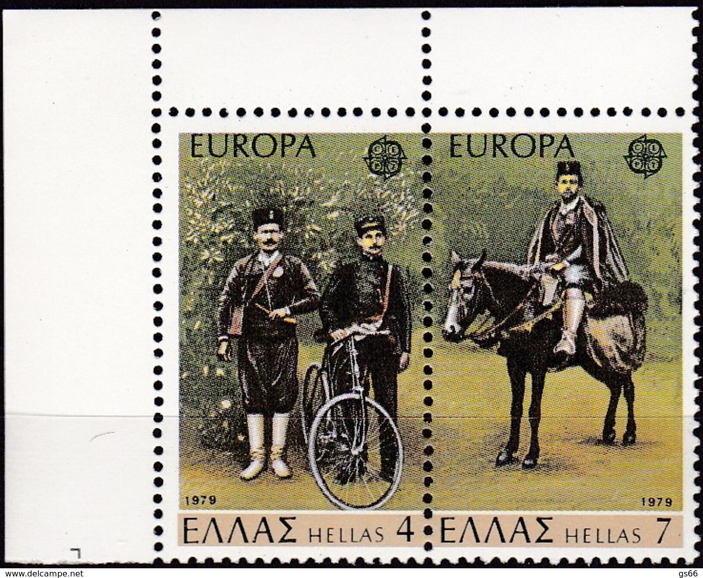 Cept, 1979, Griechenland,  Mi.Nr.  1352/53, MNH **,  Europa: - 1979