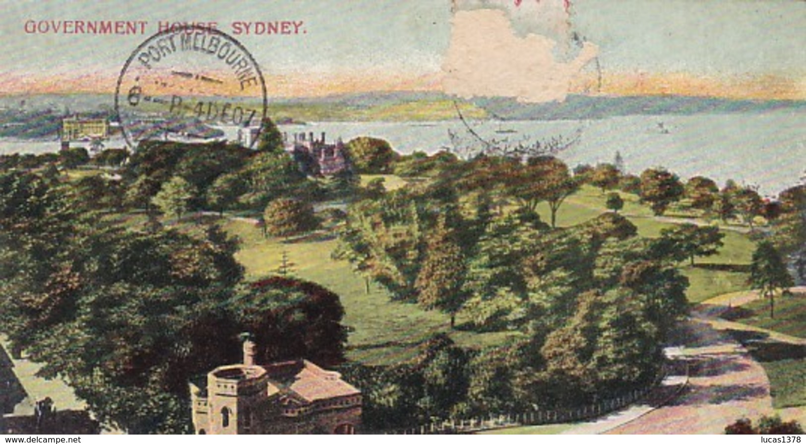 SYDNEY / GOVERNMENT HOUSE / CIRC 1907 - Sydney