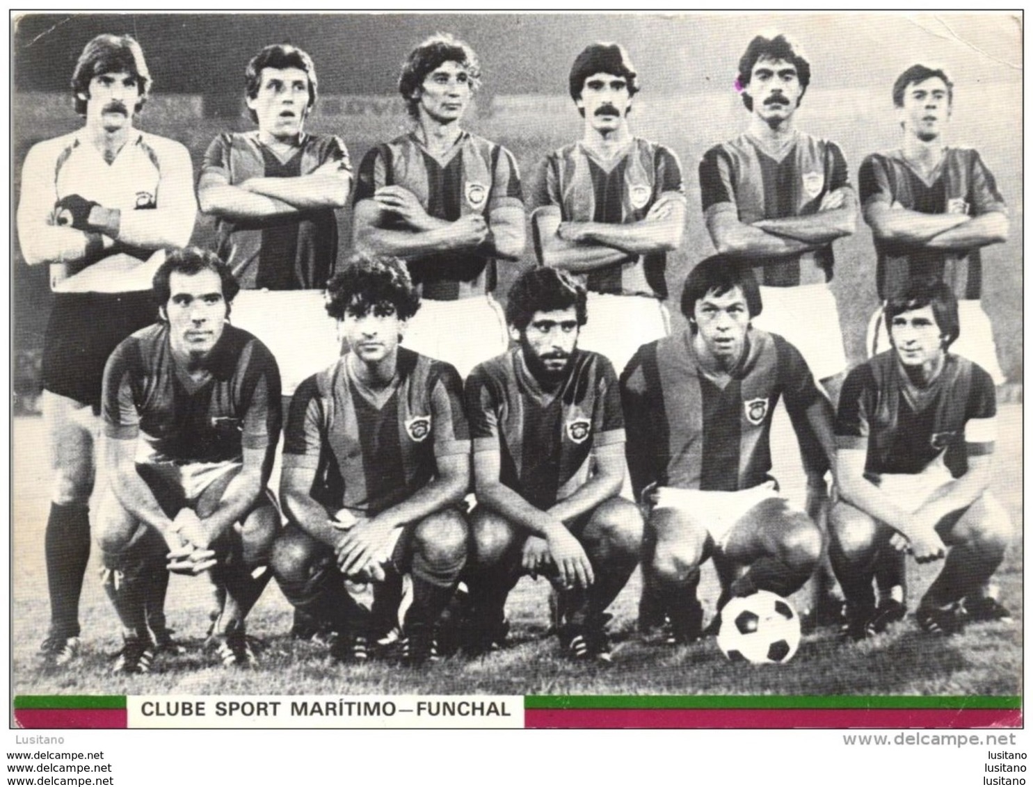 MADEIRA - CLUBE SPORT MARITIMO FUNCHAL - FUTEBOL CALCIO SOCCER  FOOTBALL FÚTBOL PORTUGAL (2 SCANS) - Soccer