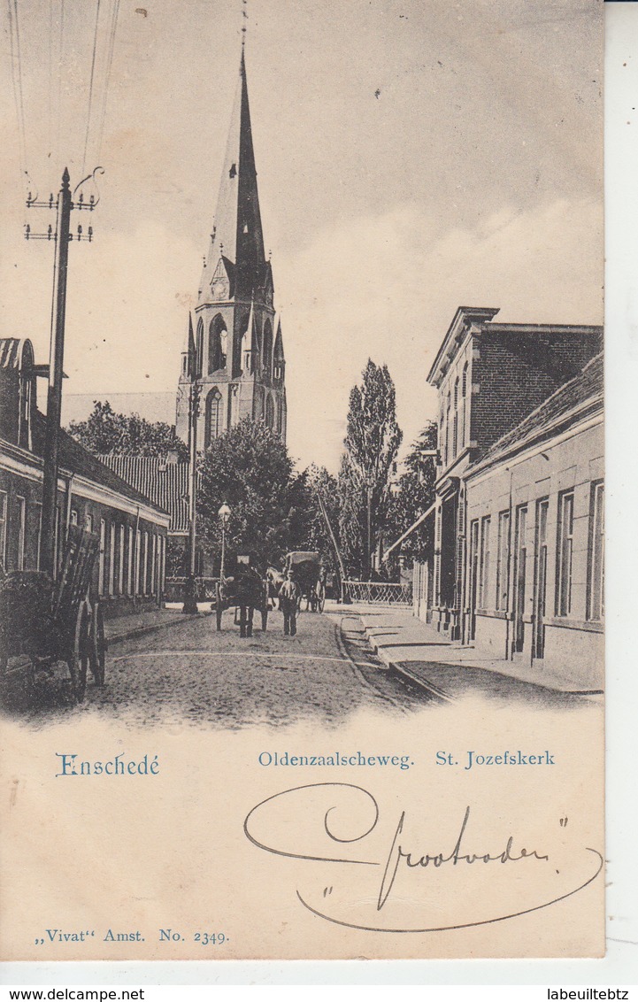 ENSCHEDE - Oldenzaalscheweg St Jozefskerk    PRIX FIXE - Enschede