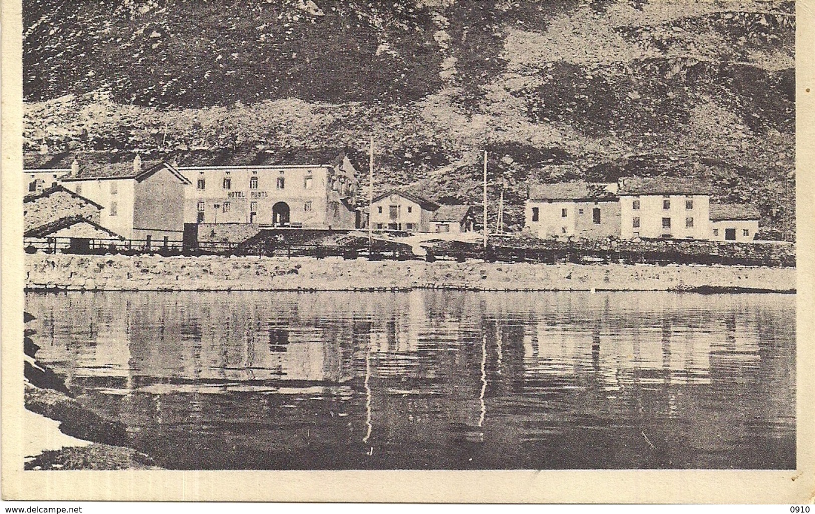 STAZIONE CLIMATICA ESTIVA-MONTESPLUGA 1908M-ALBERGO DELLA POSTA - Sondrio