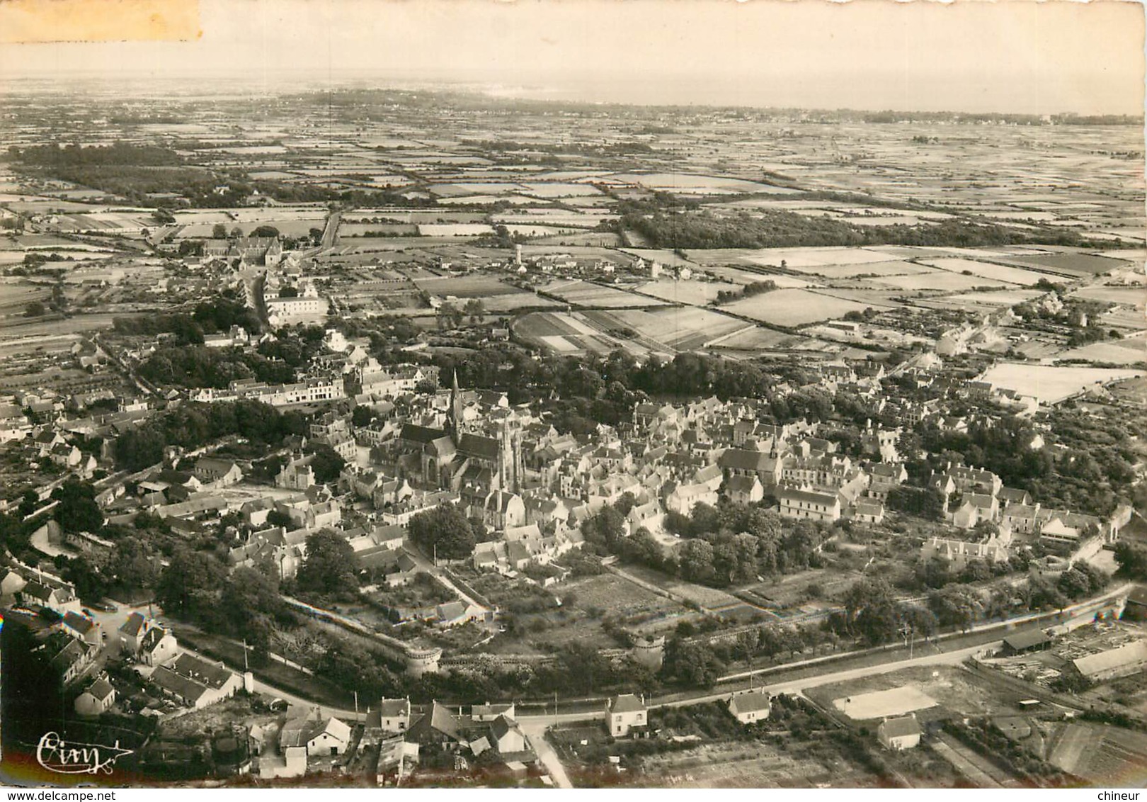 GUERANDE VUE GENERALE AERIENNE - Guérande