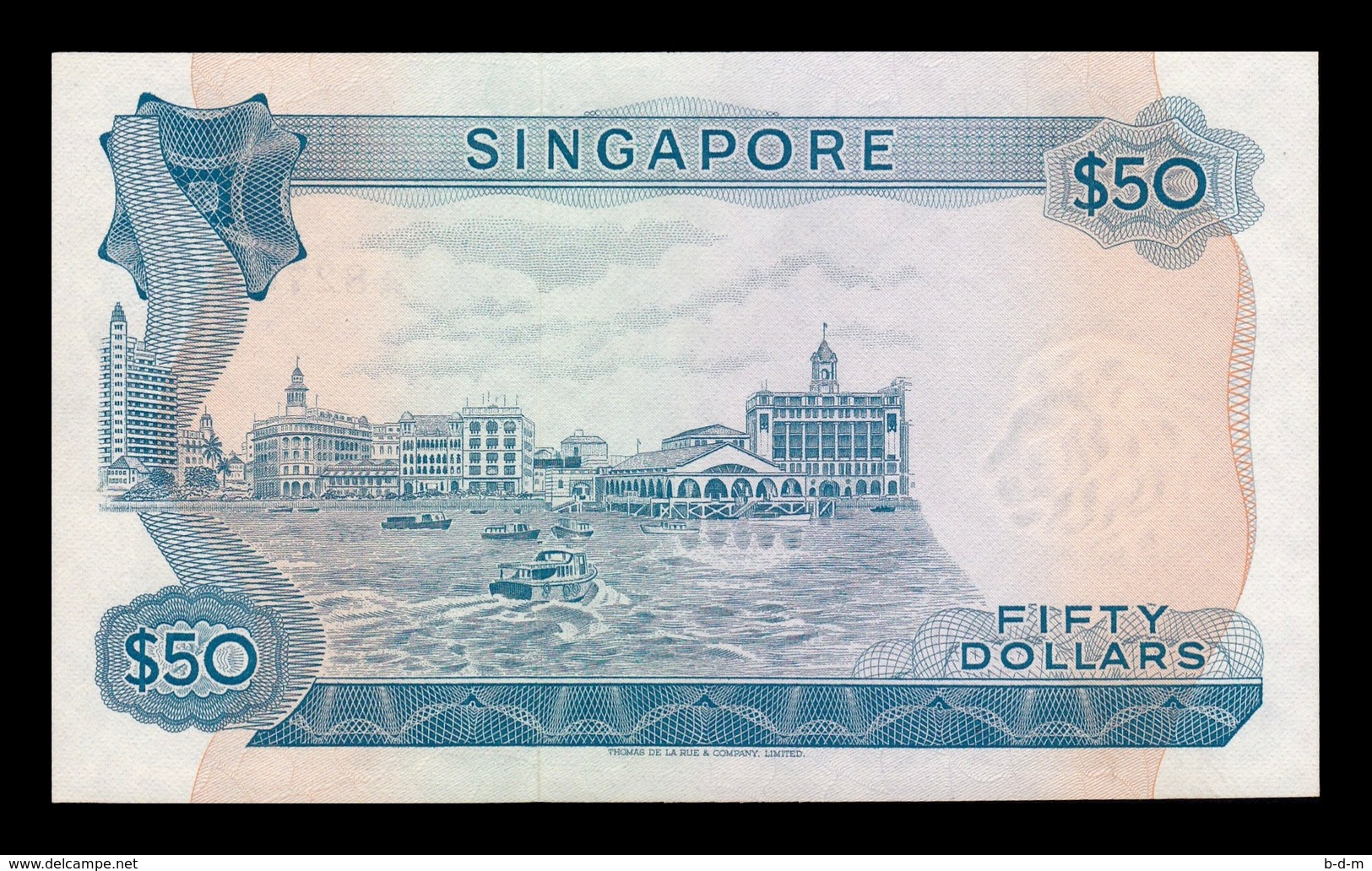 Singapur Singapore 50 Dollars 1973 Pick 5d SC- AUNC - Singapore