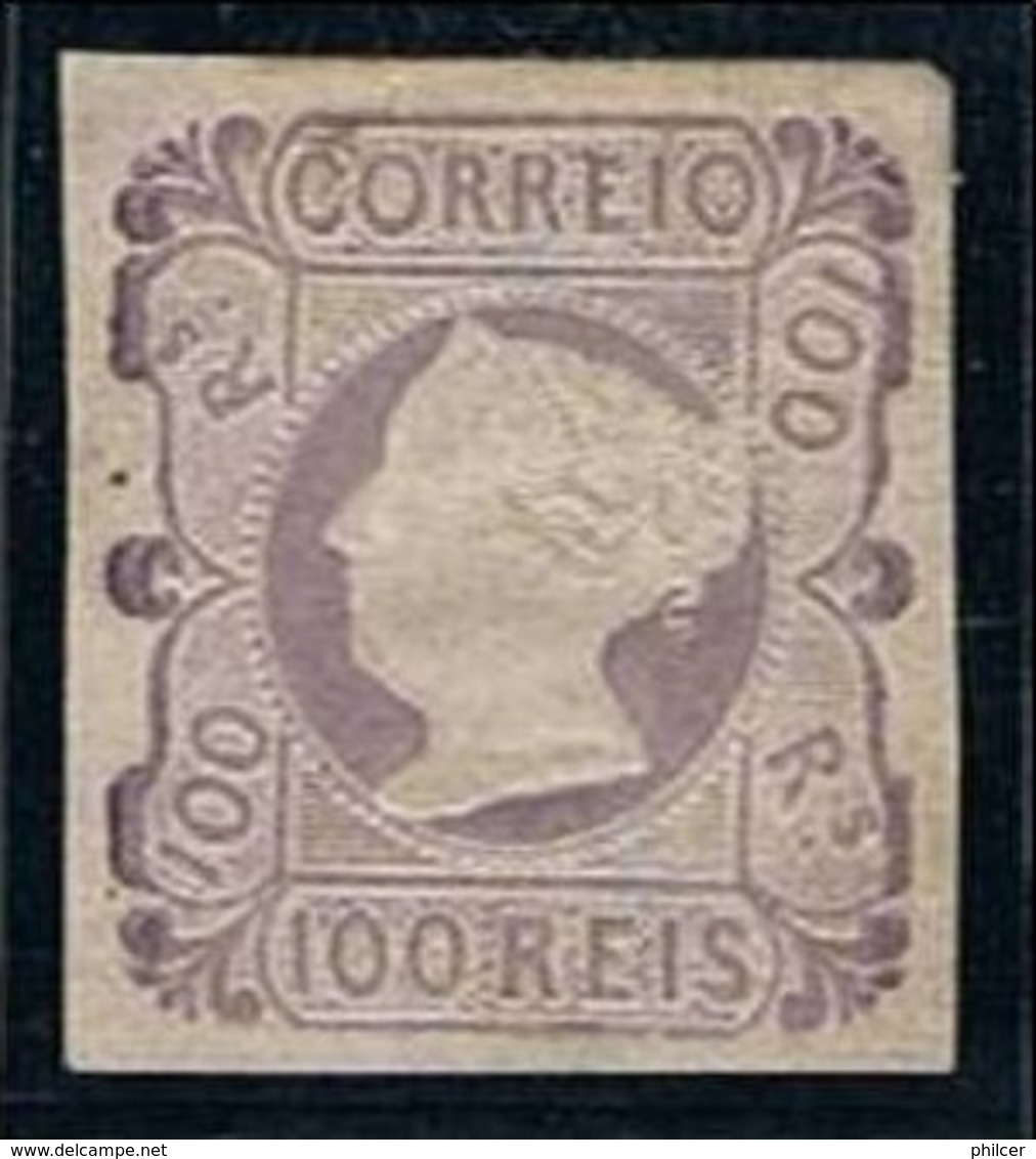 Portugal, 1863, # 4, REIMPRESSÃO, MNG - Unused Stamps