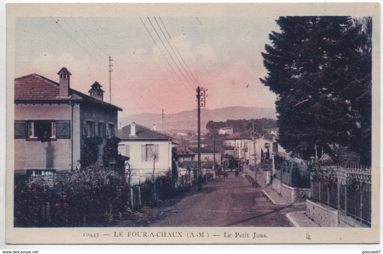 LE CANNET / LE FOUR A CHAUX (06) - LE PETIT JUAS - Le Cannet