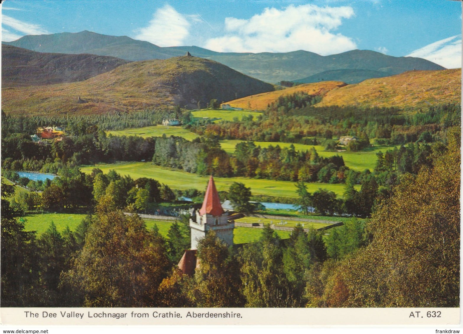 Postcard - The Dee Valley Lochnagar From Crathie, Aberdeenshire - Card No.632 Unused Very Good - Unclassified