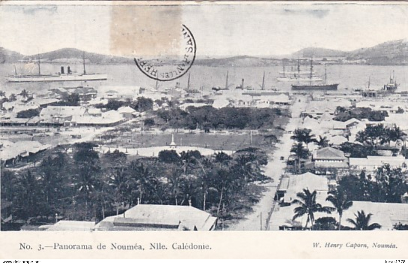 PANORAMA DE NOUMEA / CAPORN N 3 - Nueva Caledonia