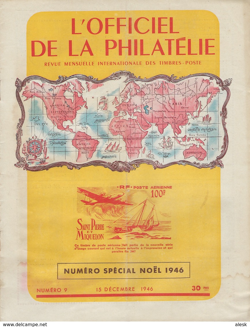 L'OFFICIEL De La PHILATÉLIE - Lot 22 Revue - Du 15 Novembre 1946 Au 15 Octobre 1948 - French