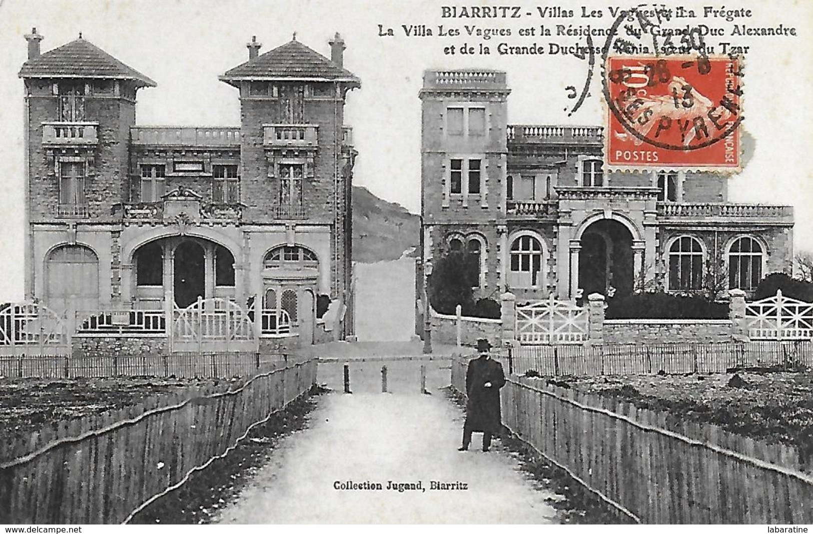 64)  BIARRITZ  - Villas Les Vagues Et La Frégate - La Villa Les Vagues Est La Résidence Du Grand Duc Alexandre ... - Biarritz