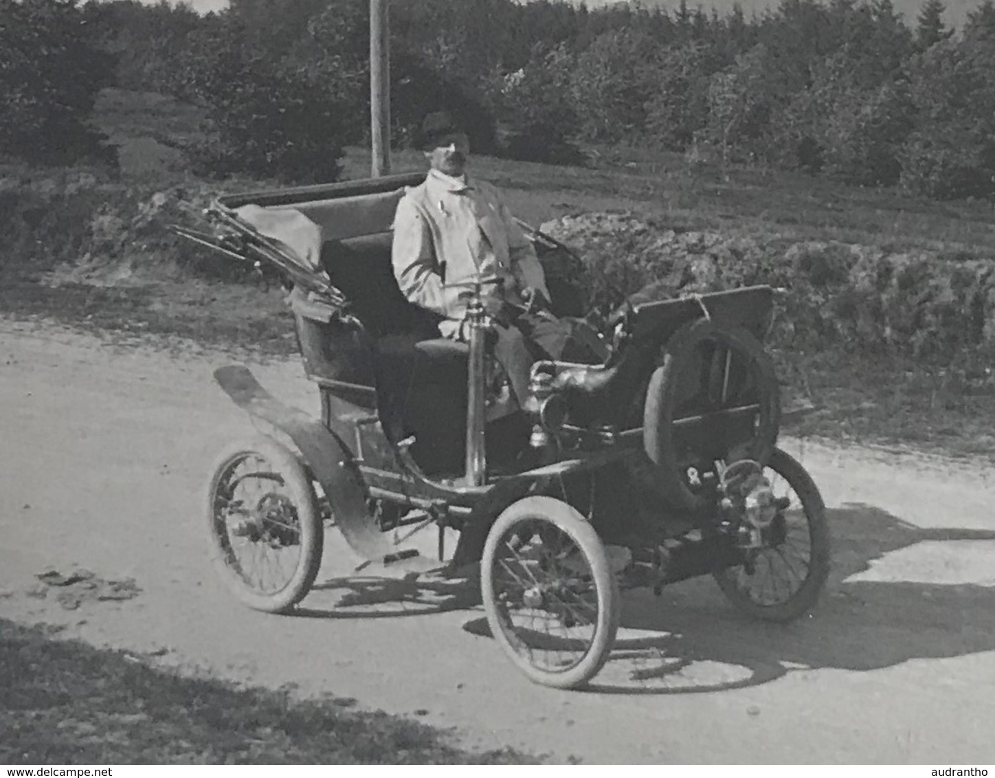 Photographie Originale Voiture Ancienne 1900 à Identifier Renault ? Fiat ? - Automobiles