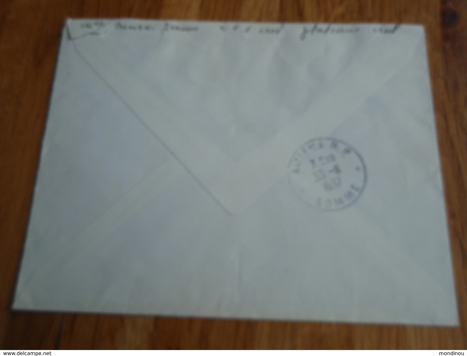 Enveloppe Timbrée De CREIL PLATEAU 1967. Trésorerie Somme à AMIENS - Autres & Non Classés