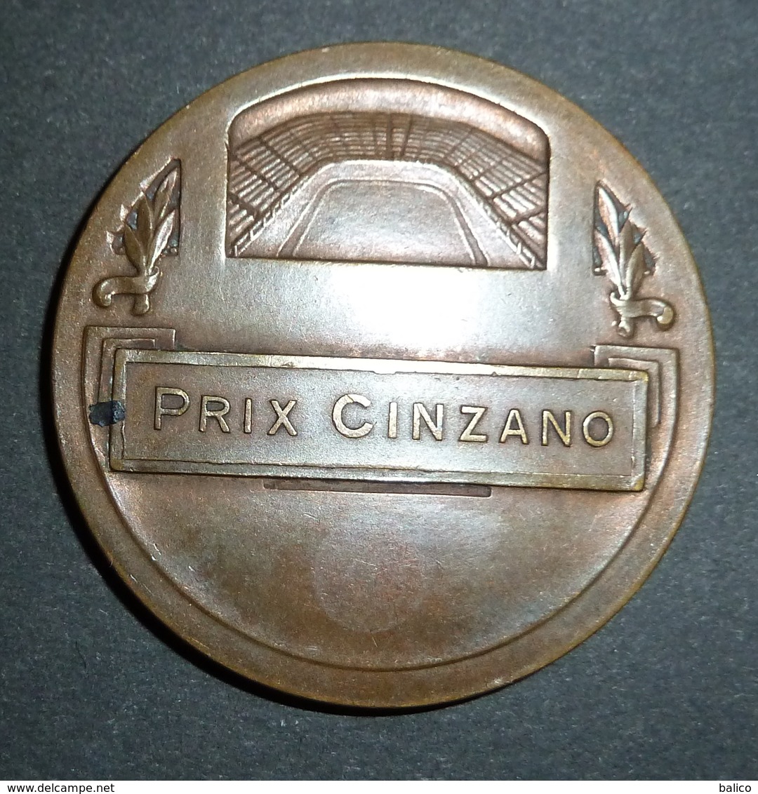 Médaille, Récompense De Concours De Boules, Bronze, Prix CINZANO - Très  bon état - Bowls - Pétanque
