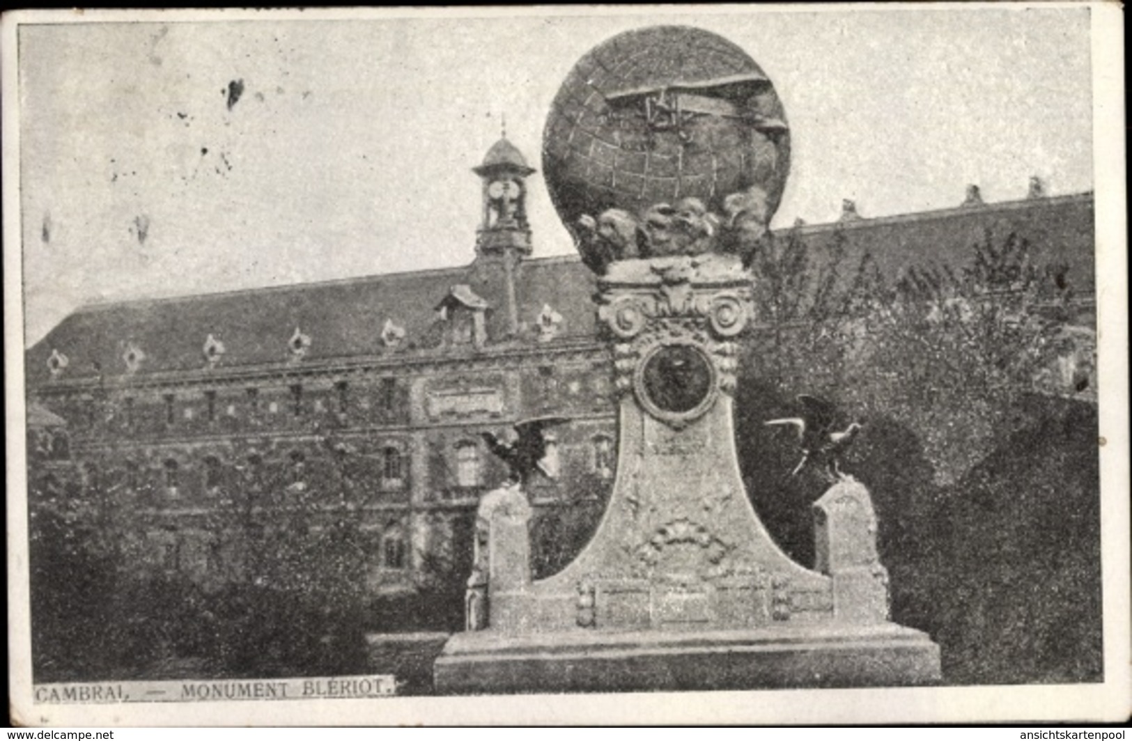 Cp Cambrai Nord, Monument Blériot - Sonstige & Ohne Zuordnung