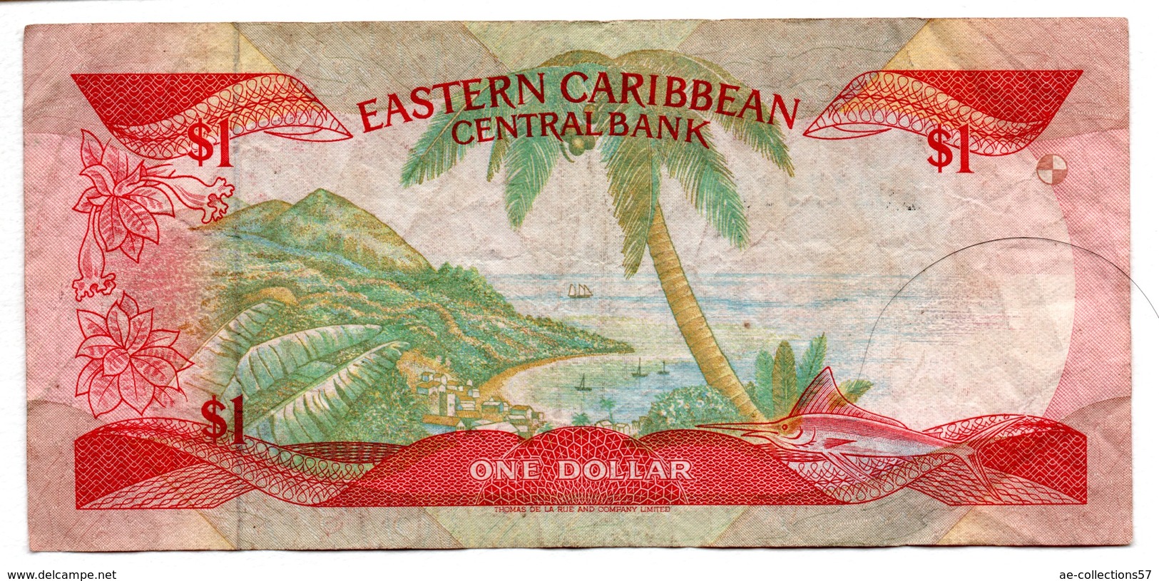 Eastern Caribbean  /  Pick 17a /  1 Dollar   / TB - Ostkaribik