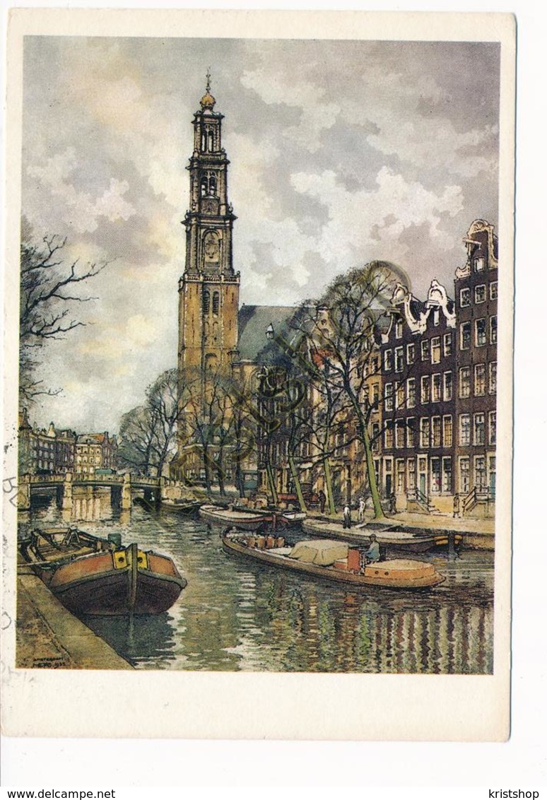 Amsterdam - Westertoren - Kleurerts Van H.E.Roodenburg - [AA46-5.101 - Sonstige & Ohne Zuordnung