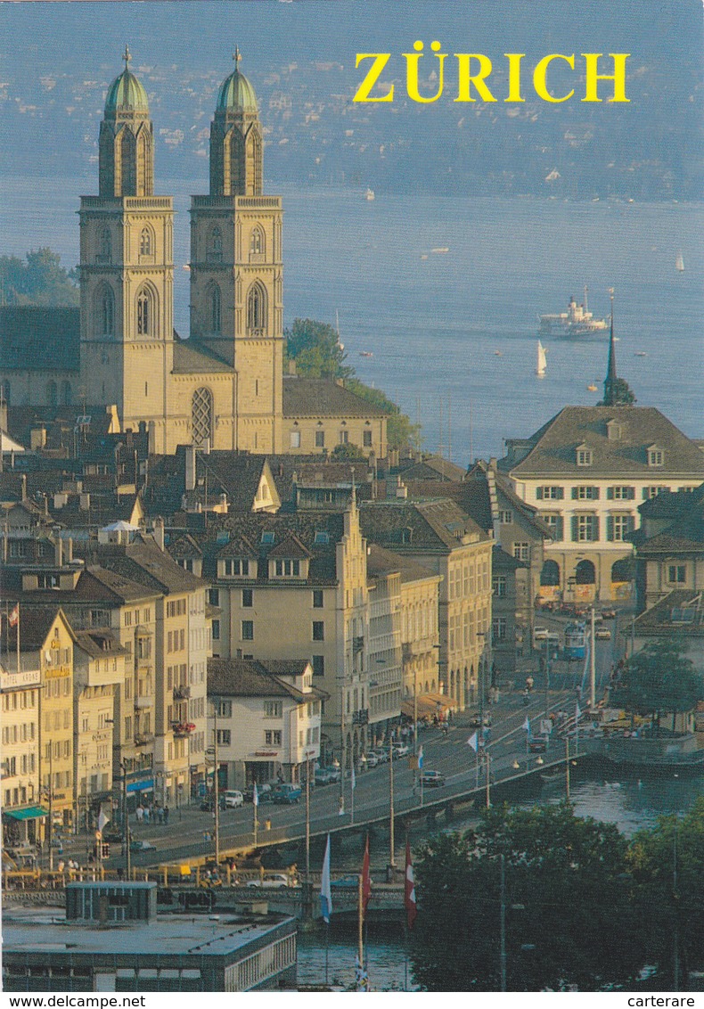 SUISSE,HELVETIA,SWISS,SWITZERLAND,SCWEIZ,SVIZZERA, ZURICH ,ZURI,ZURIGO,LAC,COMMERCE,VUE AERIENNE - Zürich