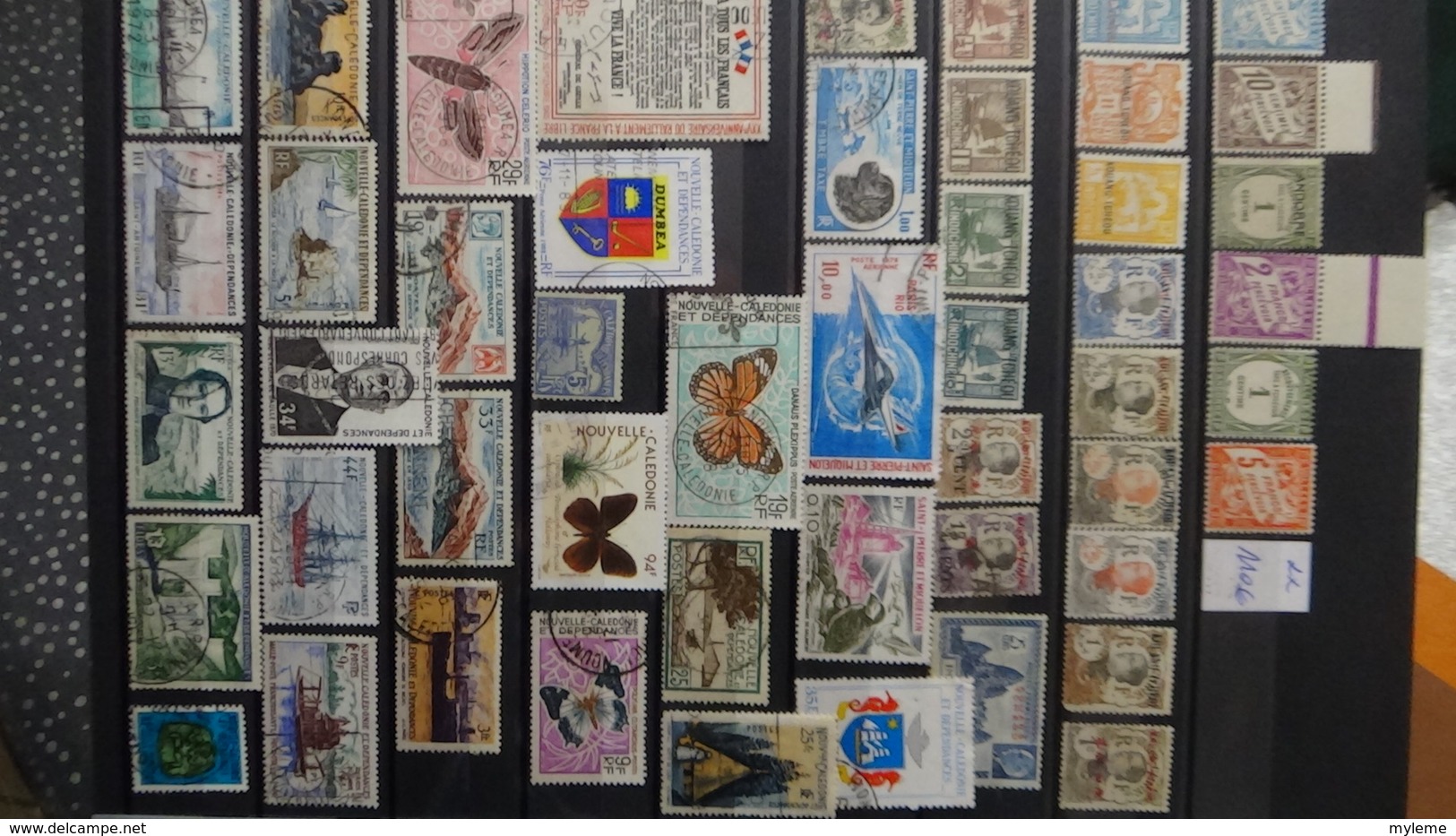 A327  Collection des anciennes colonies Françaises dont bonnes valeurs PA d'Andorre Côte très sympa. A saisir !!!