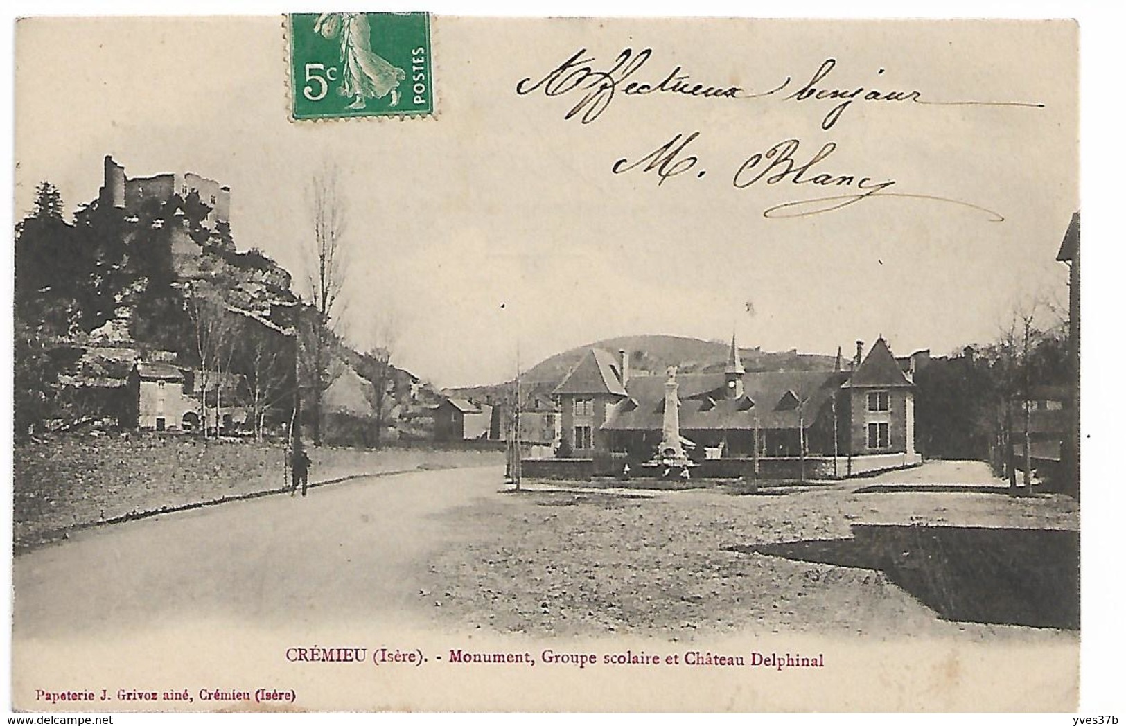 CREMIEU - Monuments, Groupe Scolaire Et Château Delphinal - Crémieu