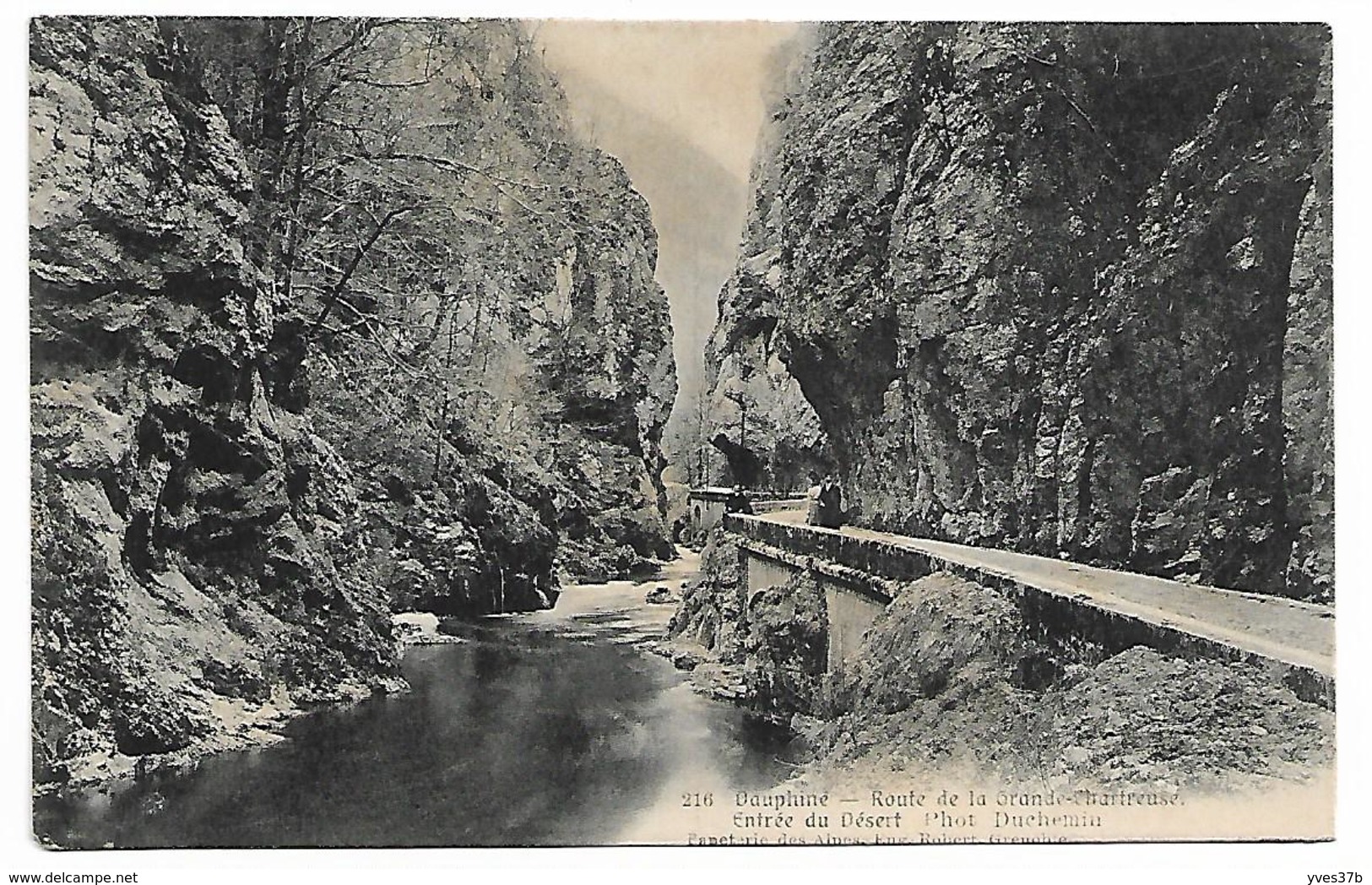 Route De La Grande-Chartreuse - Entrée Du Désert - Chartreuse