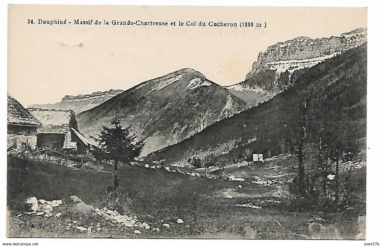 Massif De La Grande-Chartreuse Et Le Col Du Cucheron - Chartreuse