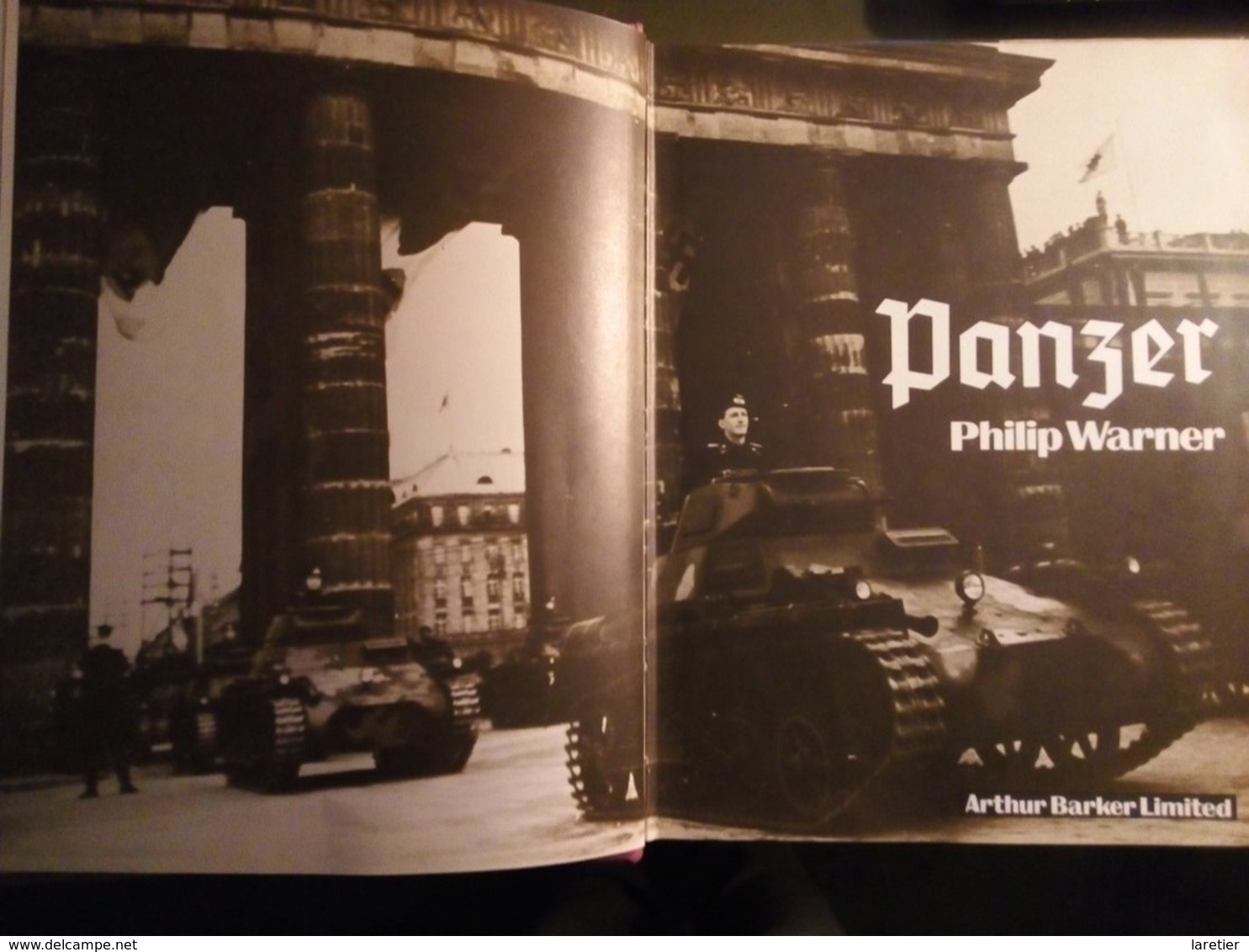 PANZER De Philip Warner - Book In English - Livre En Anglais - WW2 - War 1939-45