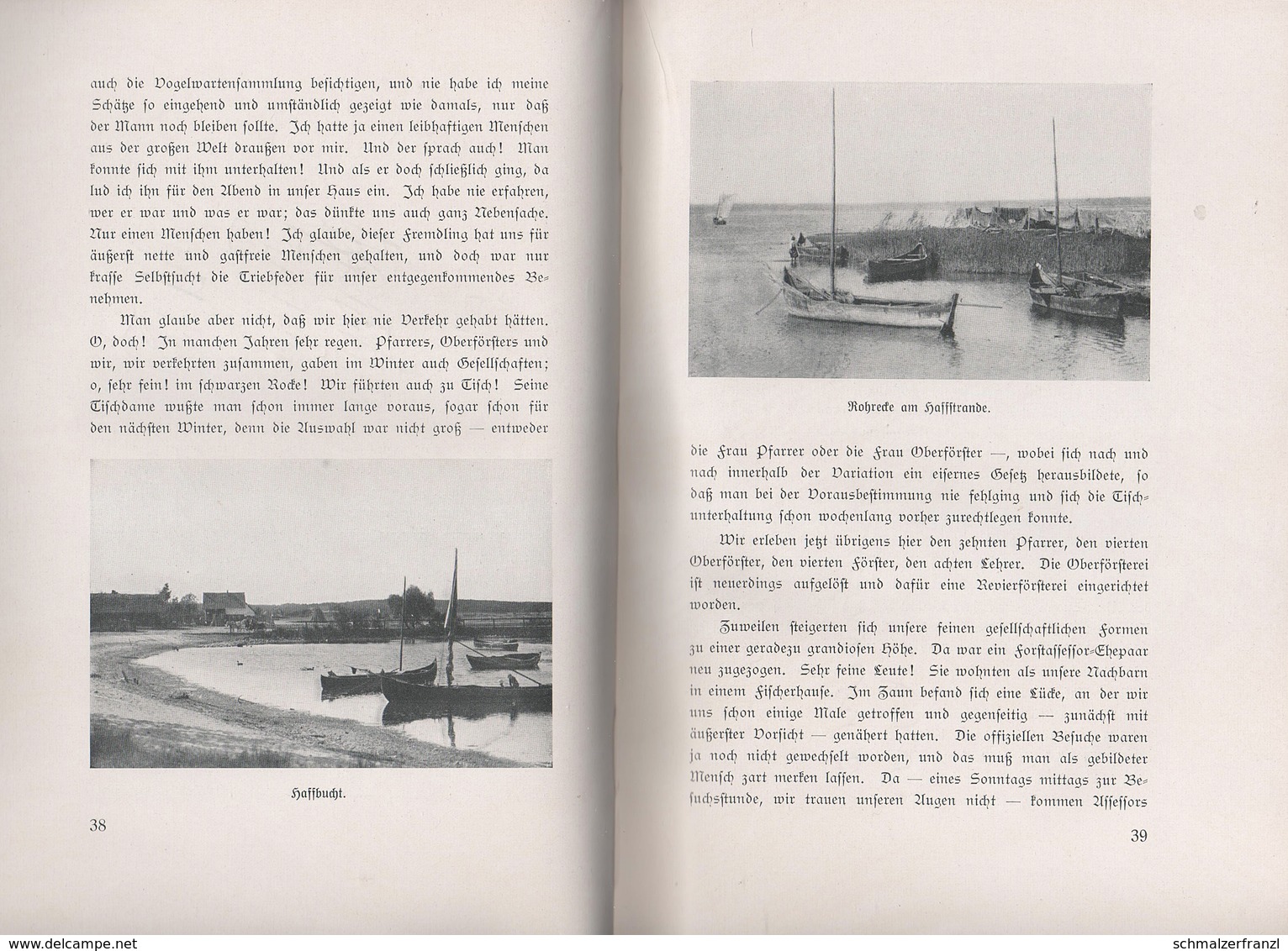 Altes Buch Old Book Rossitten 1927 Rybatschi Рыбачий Thienemann Ort Geschichte Vogelwarte Kurische Nehrung Ostpreußen