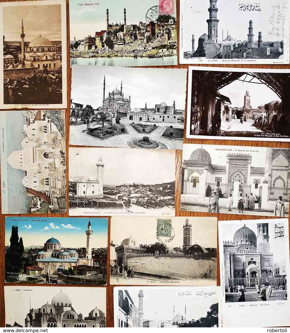 Last price € 1.599 !!!  - MOSQUEES - 1.000 Postcards Worldwide (850 postally used)