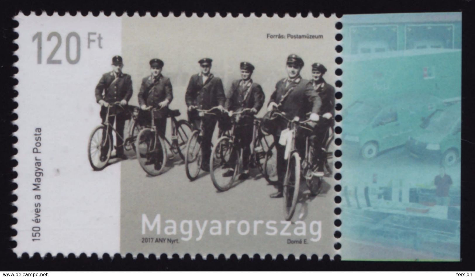 Cycle Bicycle Bike / MNH - Hungary 2017 - 150th Anniv. Of Hungarian Post - Ciclismo