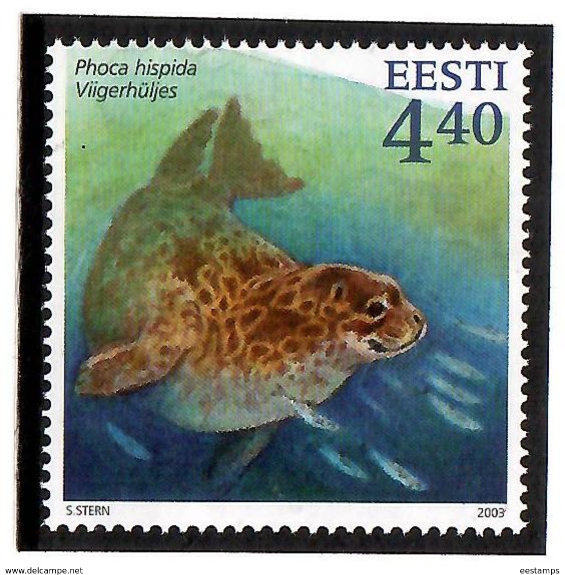 Estonia 2003 . Fauna (Ringed Seal). 1v: 4.40.    Michel # 468 - Estonia