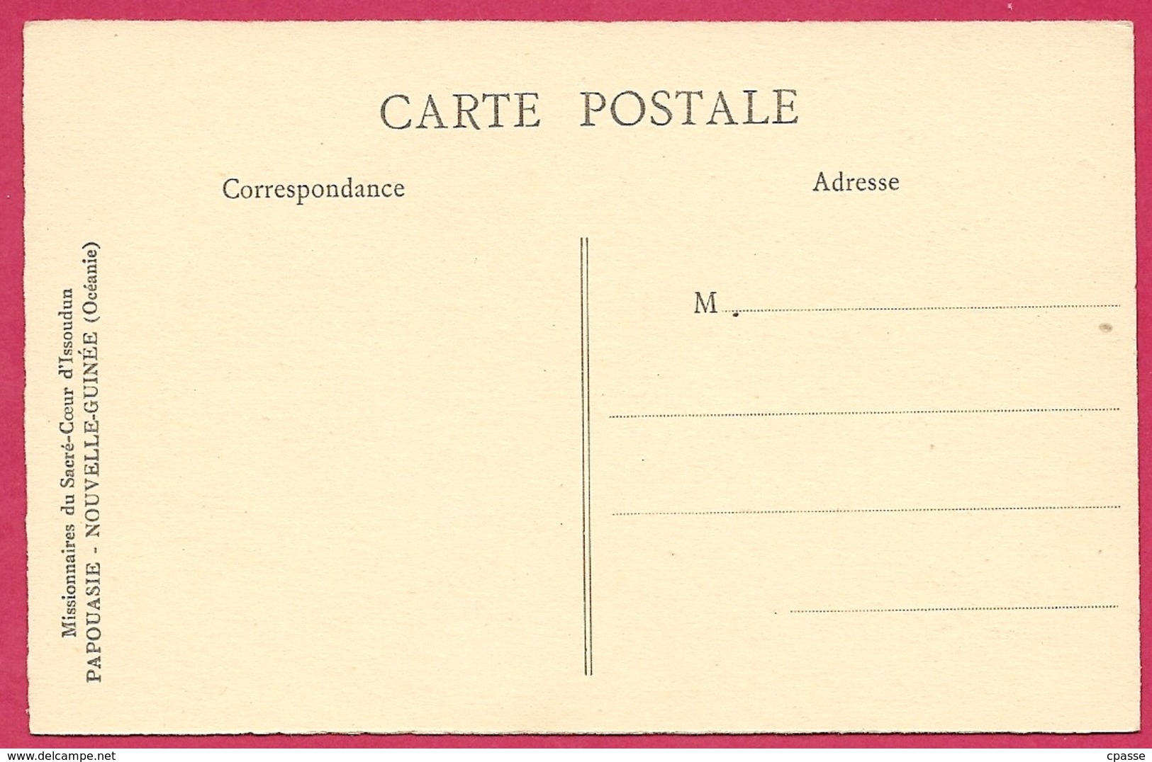 CPA PAPOUASIE NOUVELLE-GUINEE - Types De La Montagne - Dans La Montagne Indigènes - Missionnaires D'Issoudun (36) Indre - Papouasie-Nouvelle-Guinée