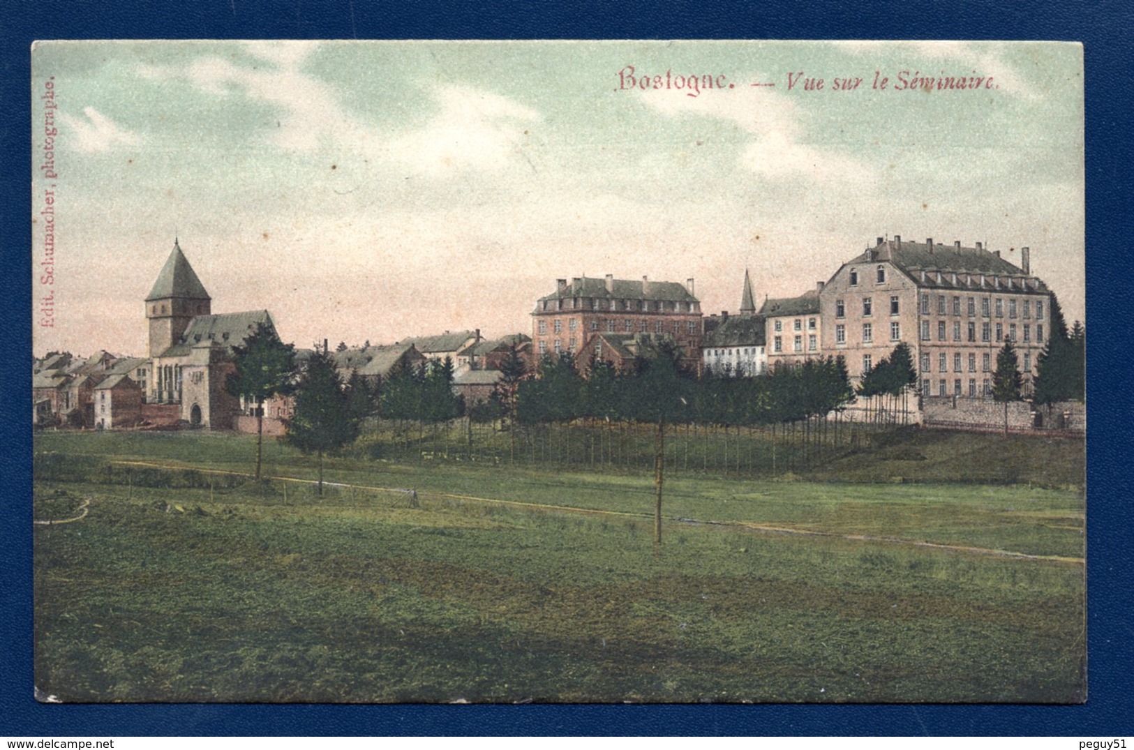 Bastogne. Eglise St. Pierre, Porte De Trèves Et Séminaire. - Bastogne