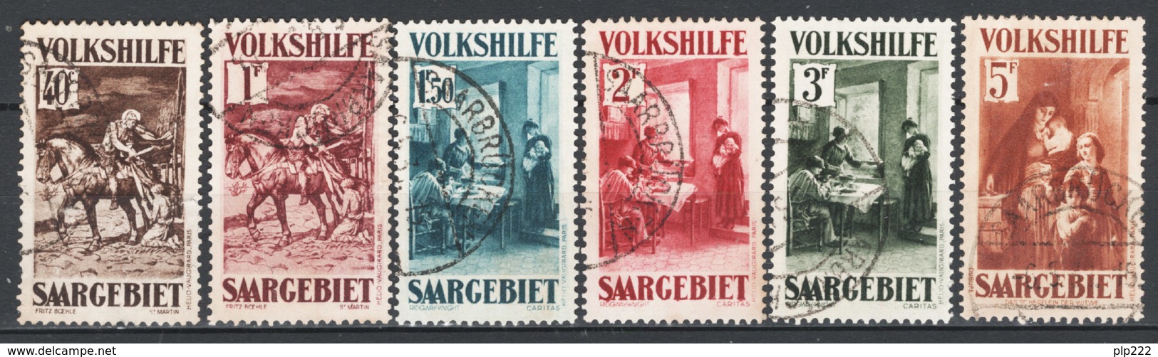 Sarre 1931 Unif.148,150/54 O/used VF/F - Usati